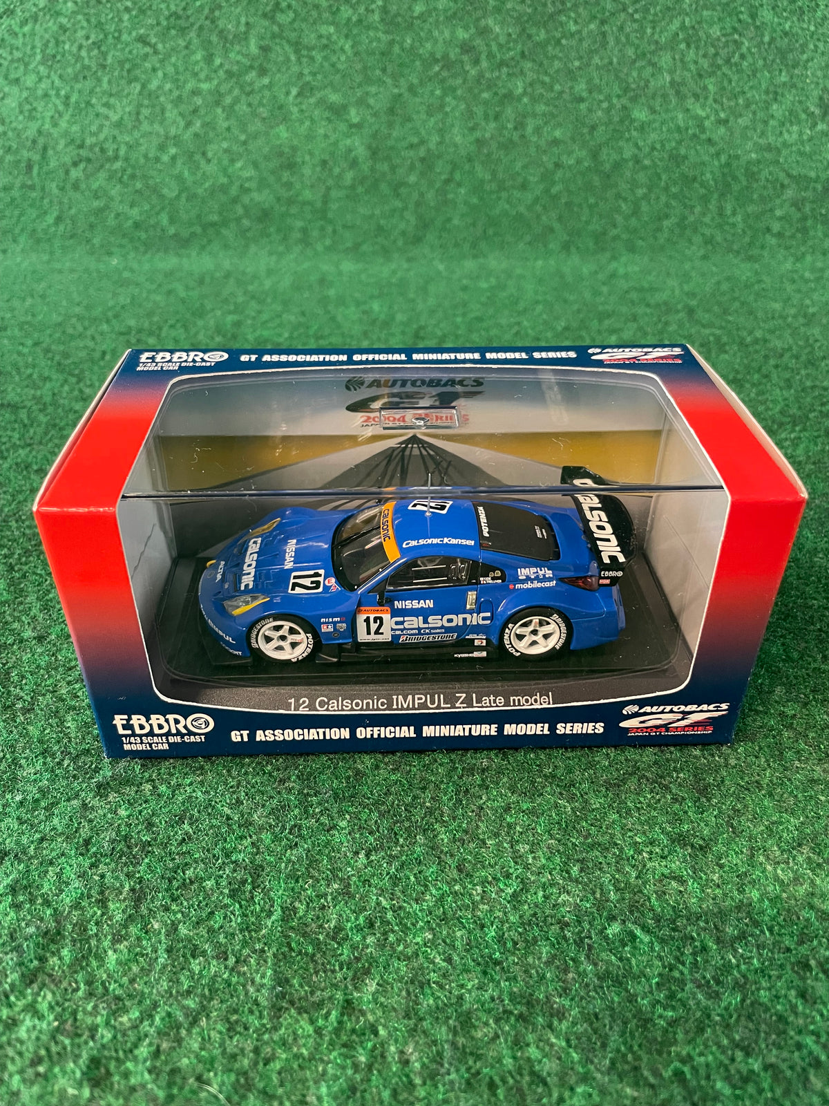 EBBRO JGTC 2004 Calsonic IMPUL Nissan Fairlady Z Late 1/43 Scale Diecast