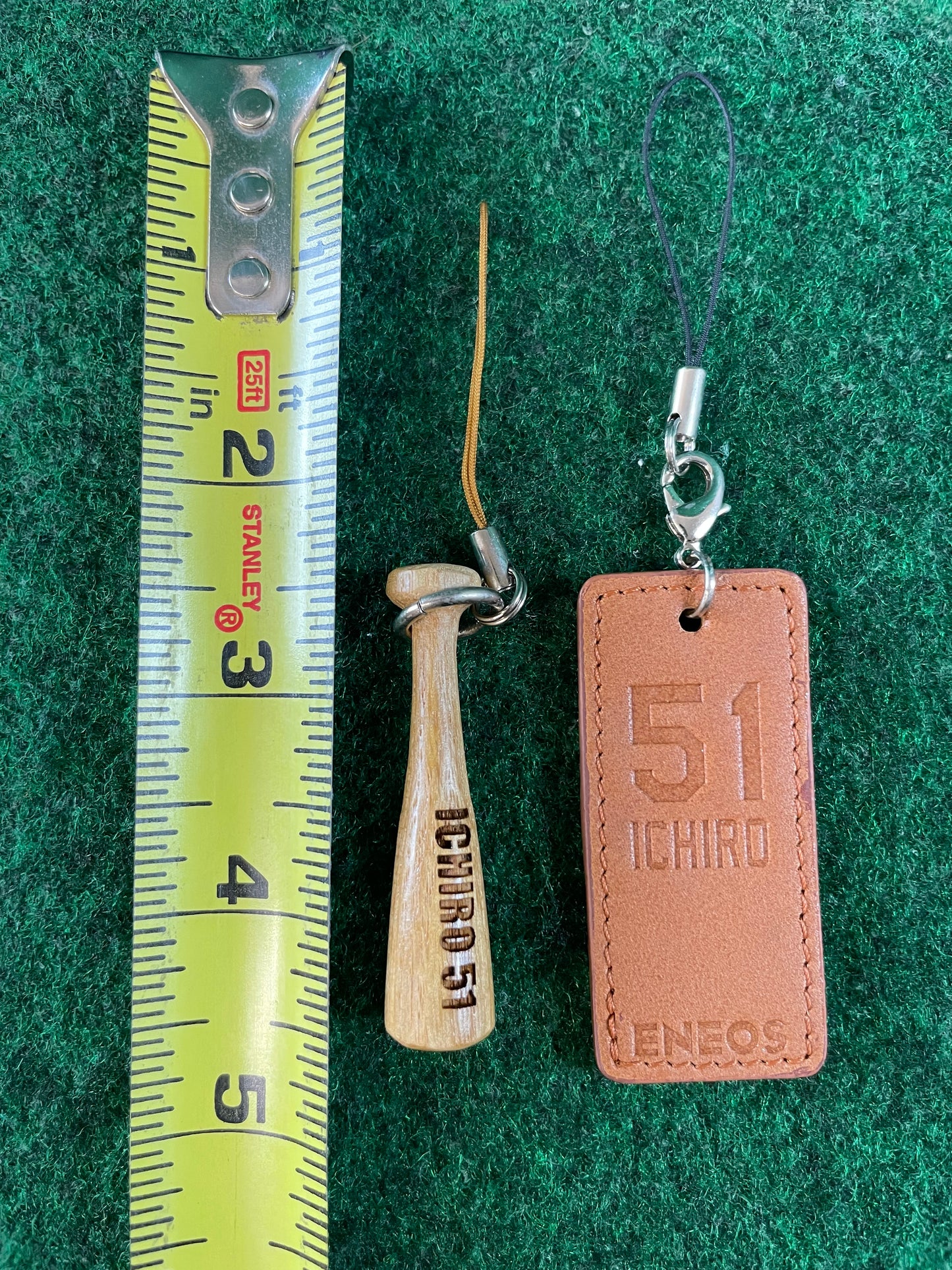 ENEOS - Ichiro Suzuki No. 51 Cellphone Keychain Charm Set