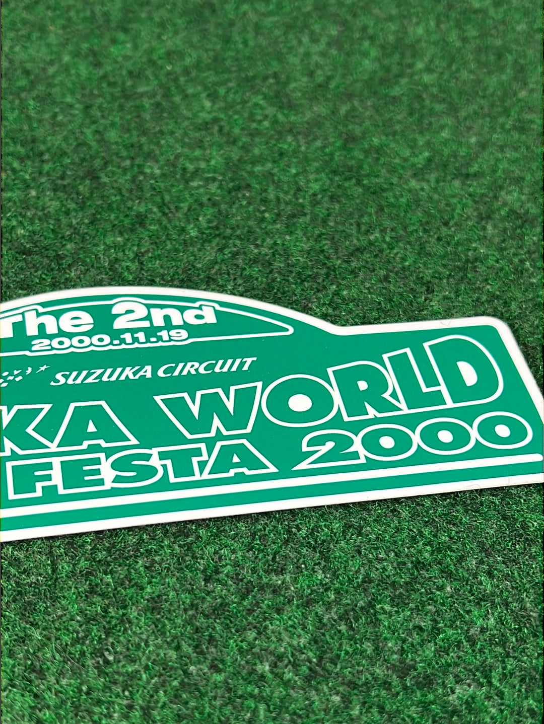 Suzuka World Rally Festa 2000 Sticker