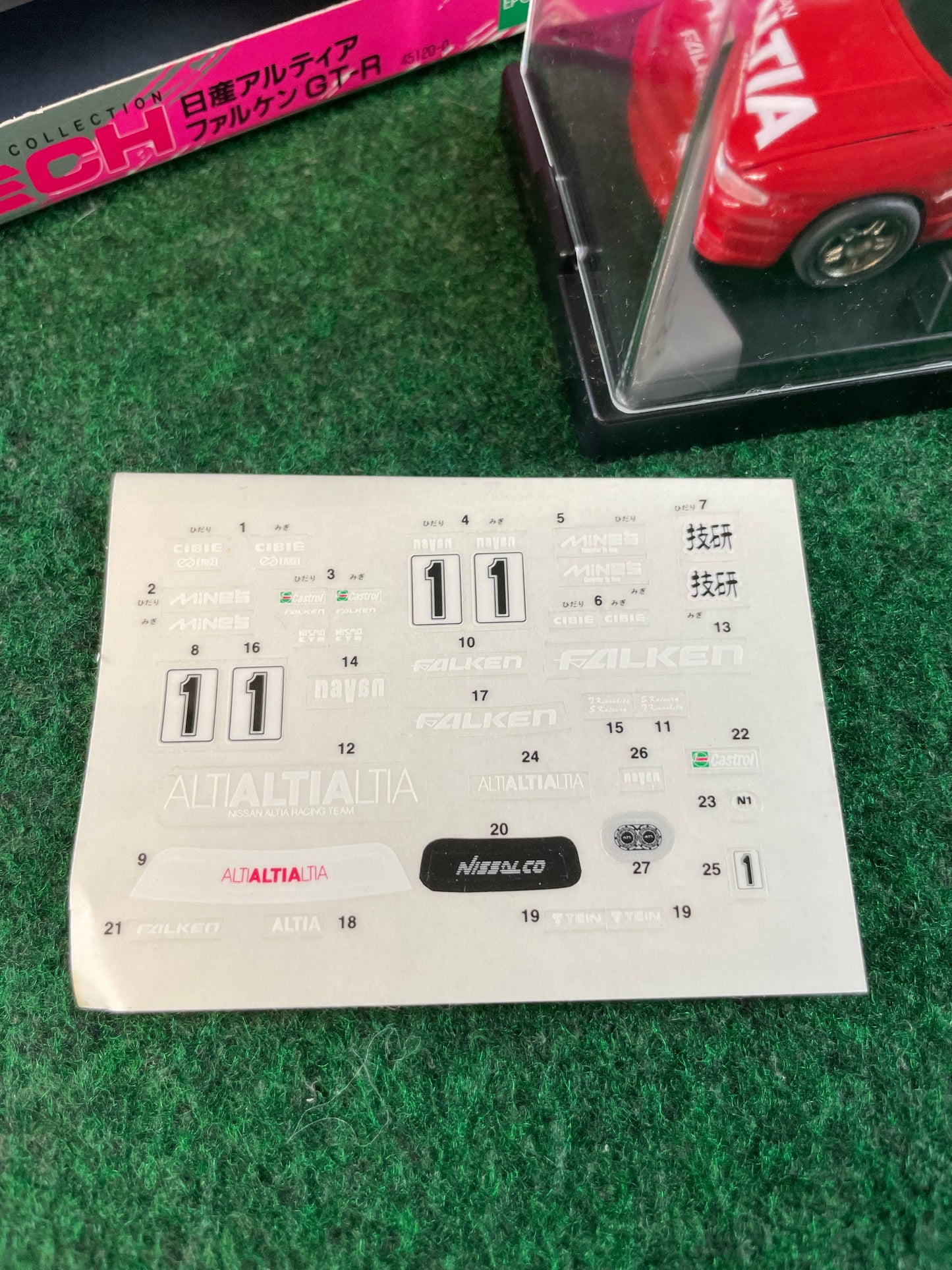 MTECH ALTIA Falken Super Taikyu Nissan Skyline R33 GTR 1/43 Scale Diecast