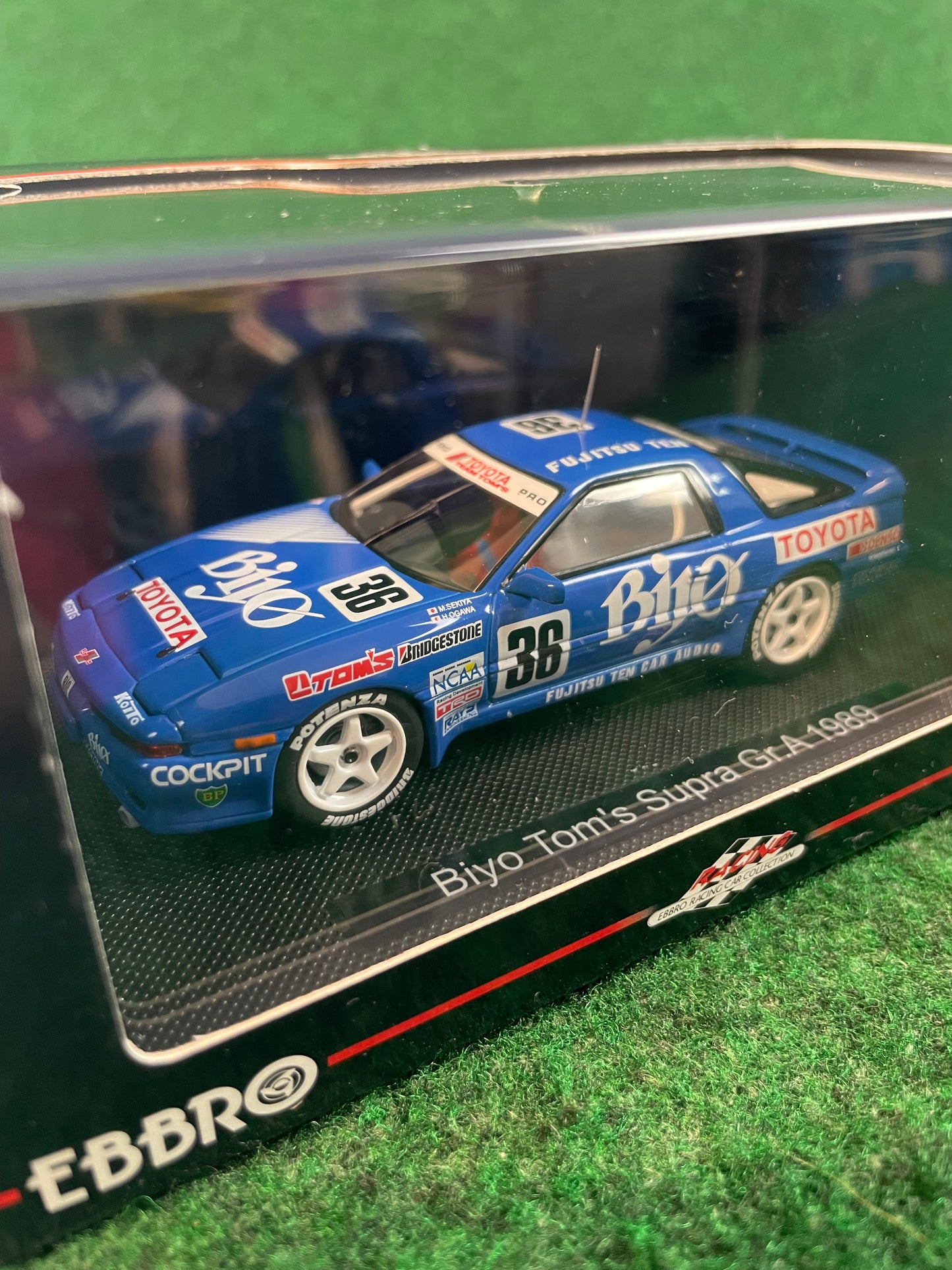 EBBRO - 1989 Bijo Tom’s Toyota Supra Gr. A No.36 1/43 Scale Diecast
