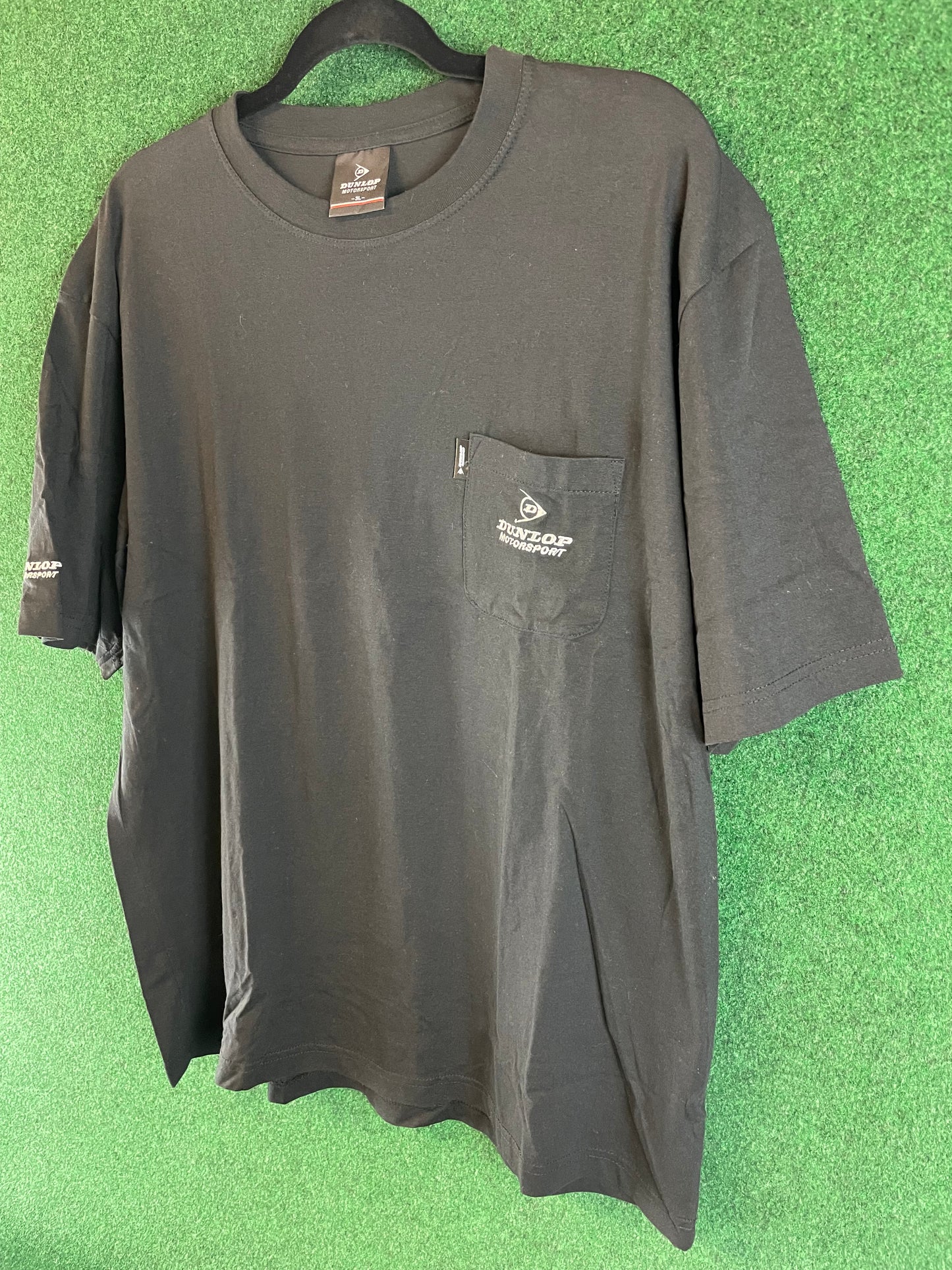DUNLOP Motorsport - Black Pocket T-Shirt