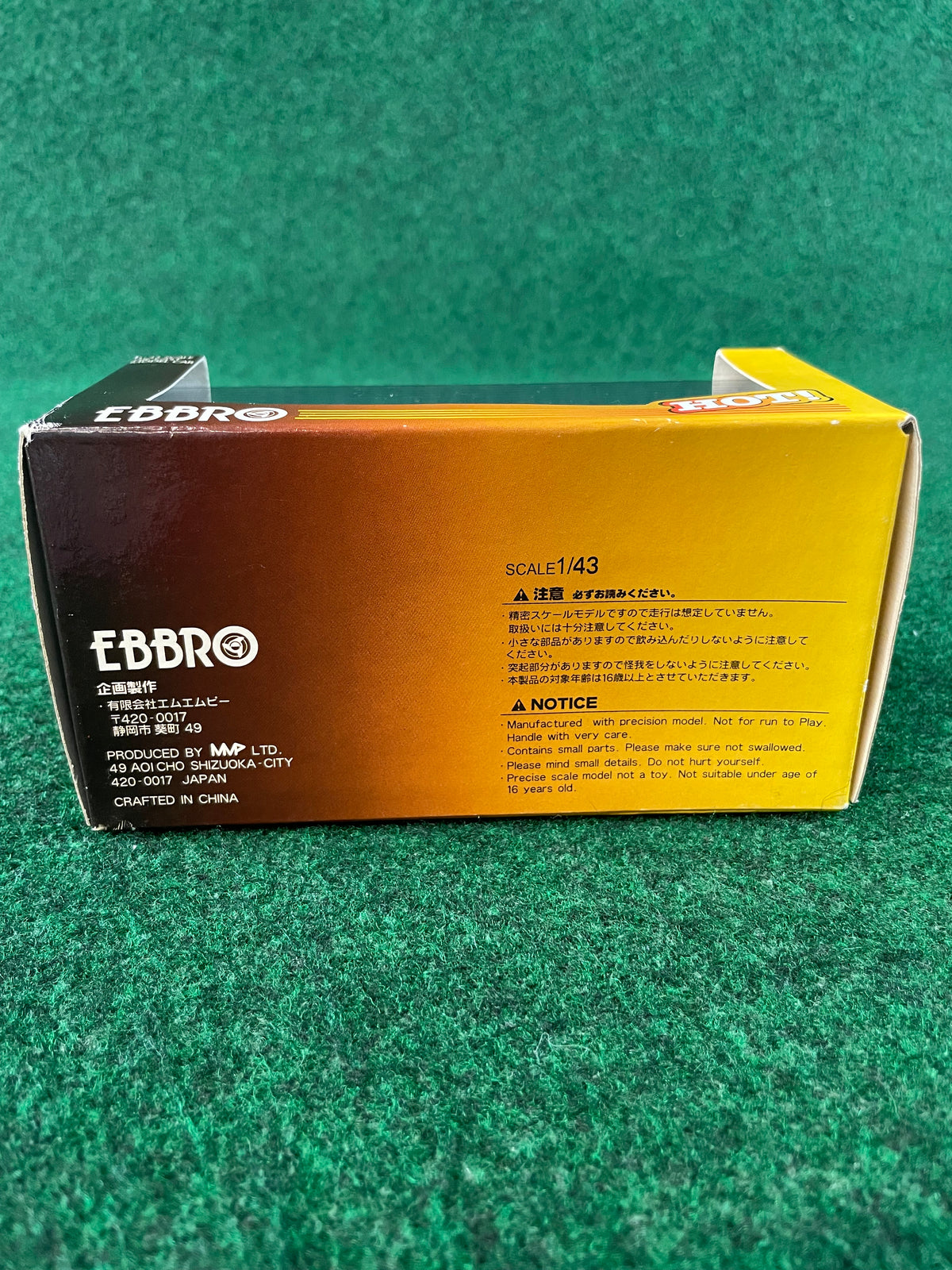 EBBRO HOT! Nissan Skyline R34 GT-R VSPEC II Nur 1/43 Diecast