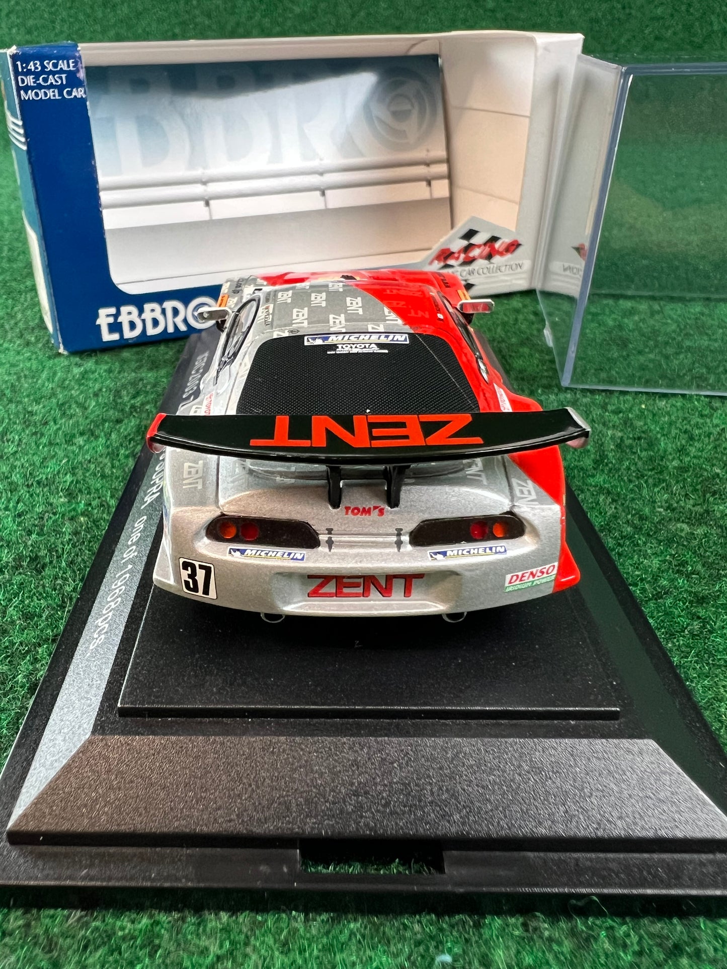EBBRO - 2003 Zent Tom's Toyota Supra 1/43 Scale Diecast