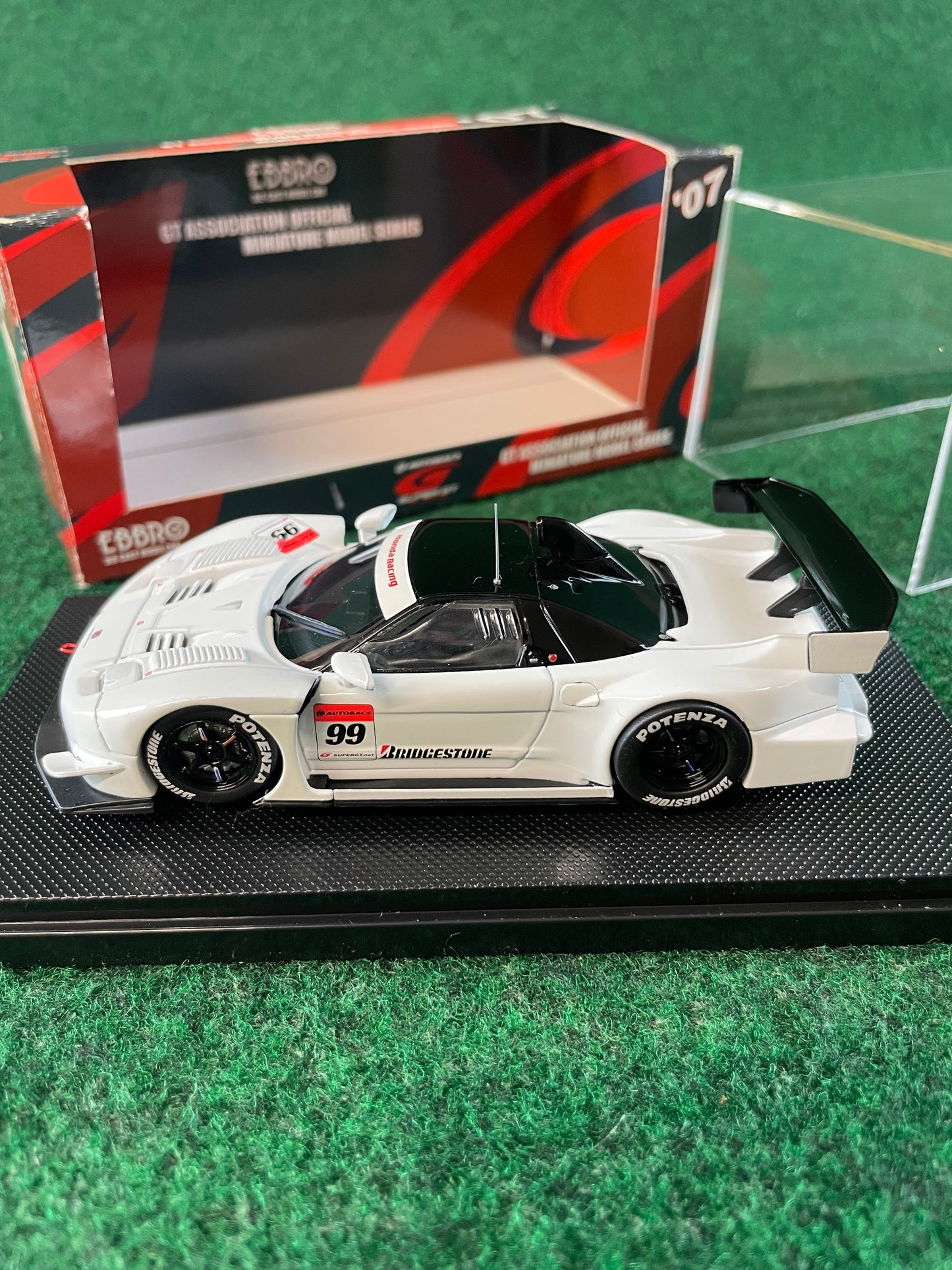 EBBRO - SuperGT 2007 Honda NSX TEST 1/43 Scale Diecast