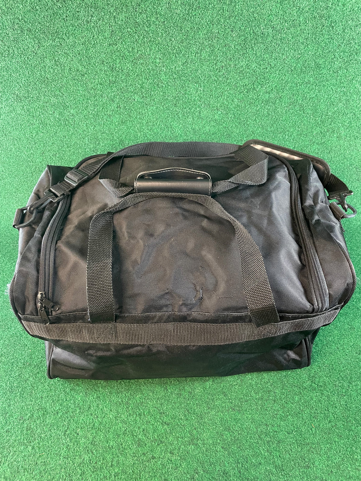 PIAA MOTOR SPORTS - Black Side Open Duffle Bag with Strap