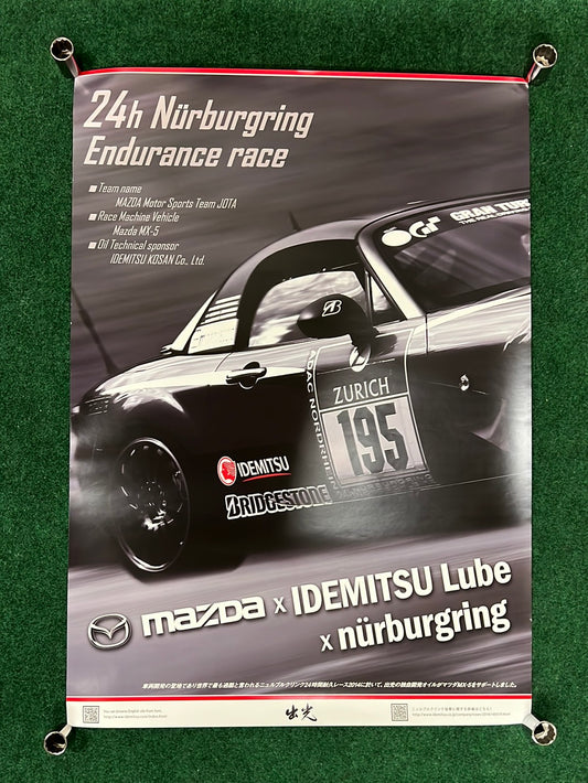 Mazda & Idemitsu MX-5 Mazda Motorsports Team JOTA Poster