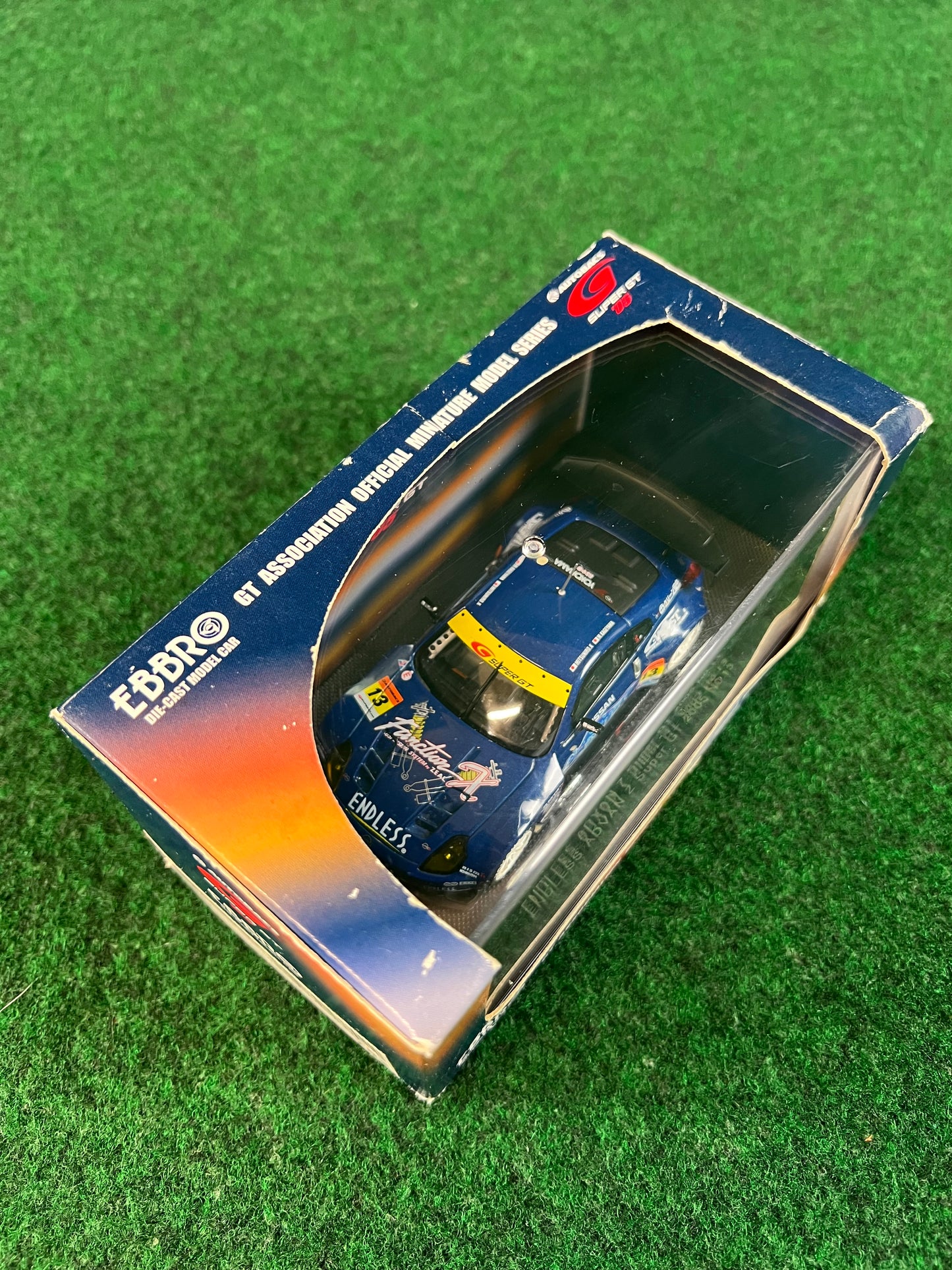 EBBRO SuperGT Endless Advan 2005 Nissan Fairlady Z 1/43 Scale Diecast