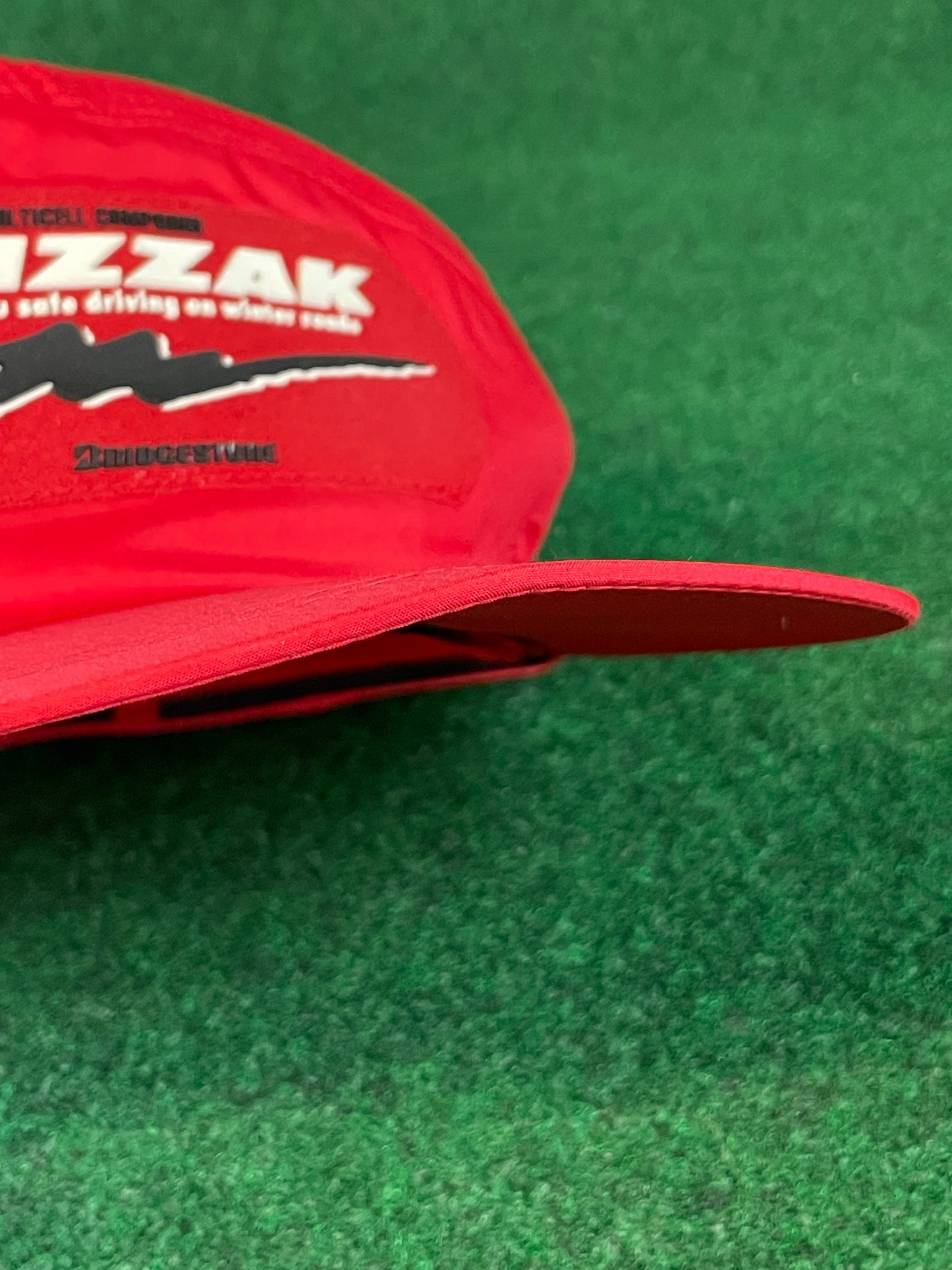 Bridgestone BLIZZAK Tires - Vintage 7 Panel Ear Flap Nylon Hat