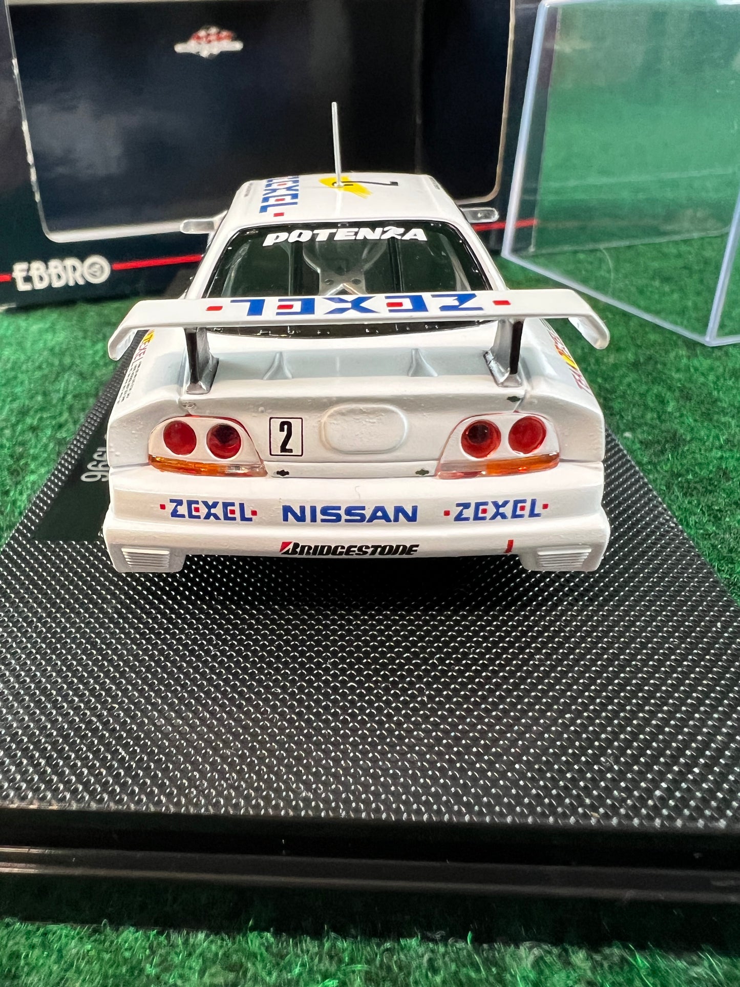 EBBRO Racing Car Collection - 1996 JGTC Zexel Nissan Skyline R33 GTR 1/43 Scale Diecast