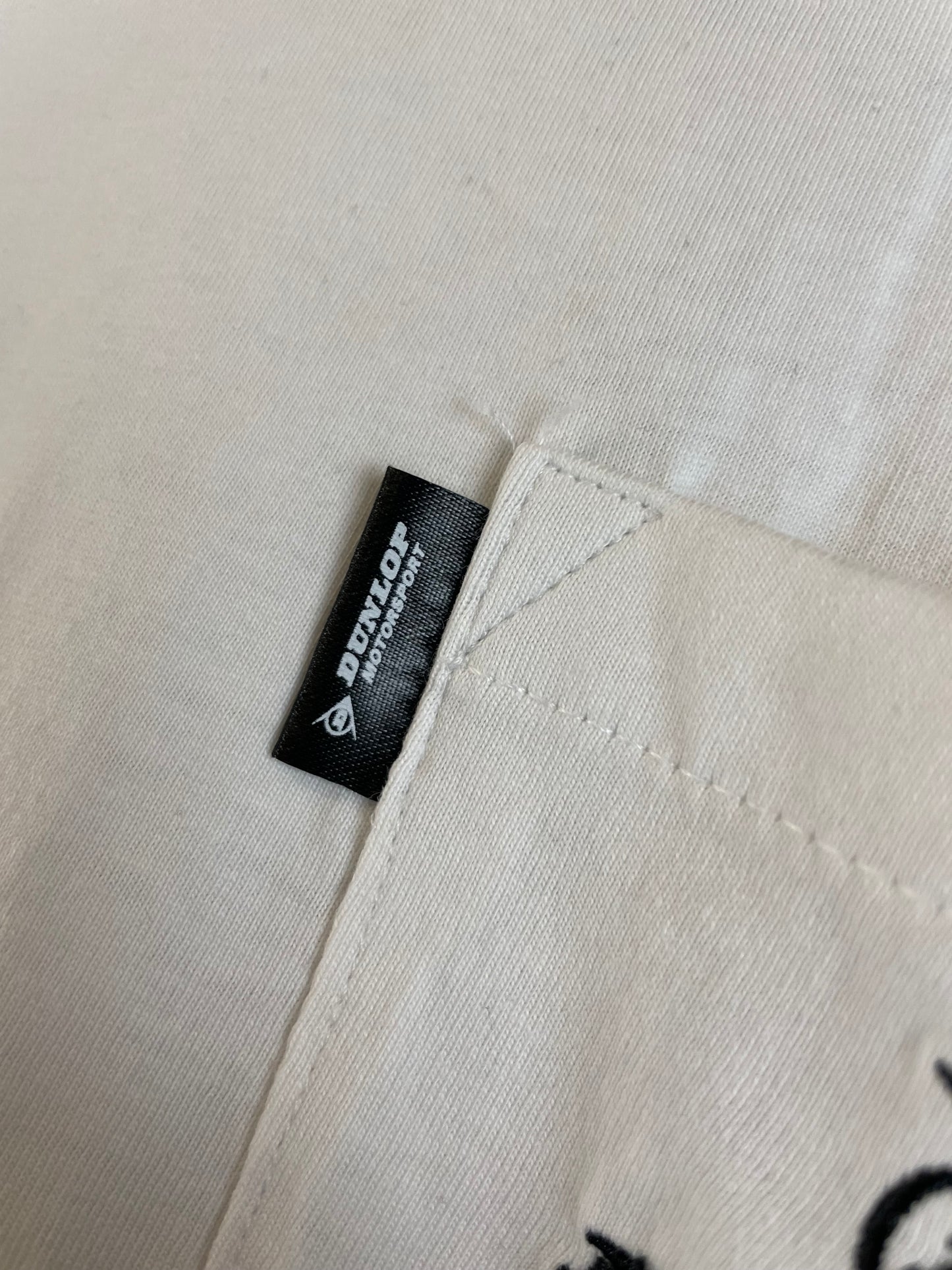 DUNLOP Motorsport - White Pocket T-Shirt