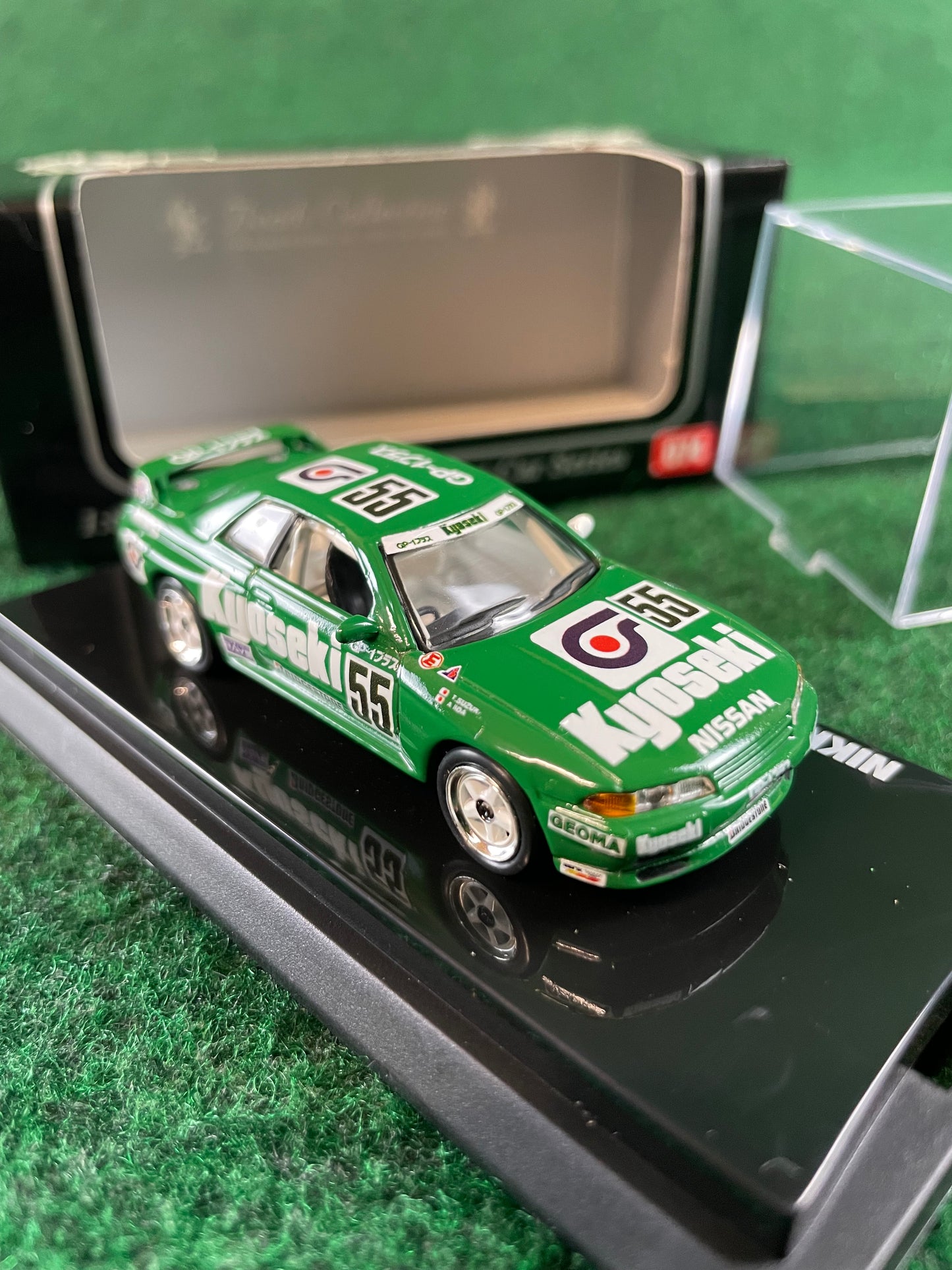 KYOSHO - Beads Collection 1992 & 1993 Kyoseki GP-1 Plus Nissan Skyline R32 GT-R 1/64 Scale Diecast Set