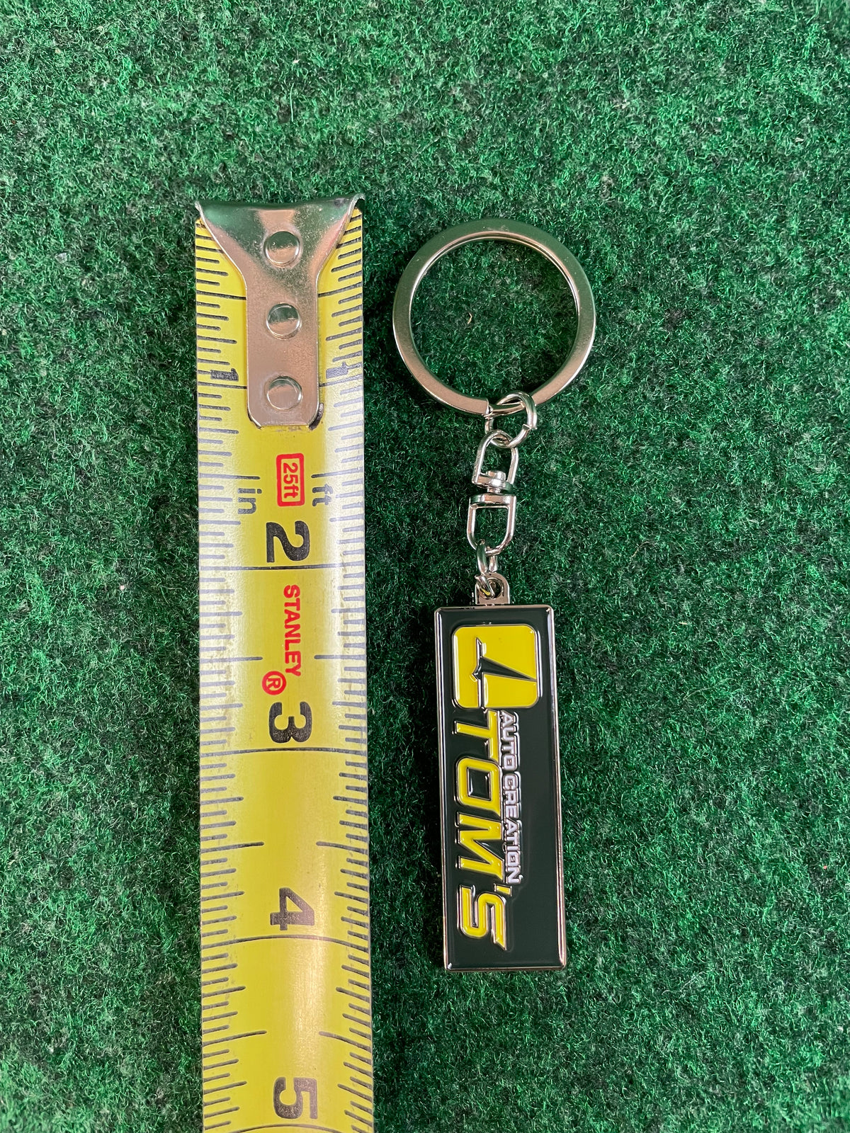 TOM'S Emblem Metal Keychain Collection - Brand Logo from 1974