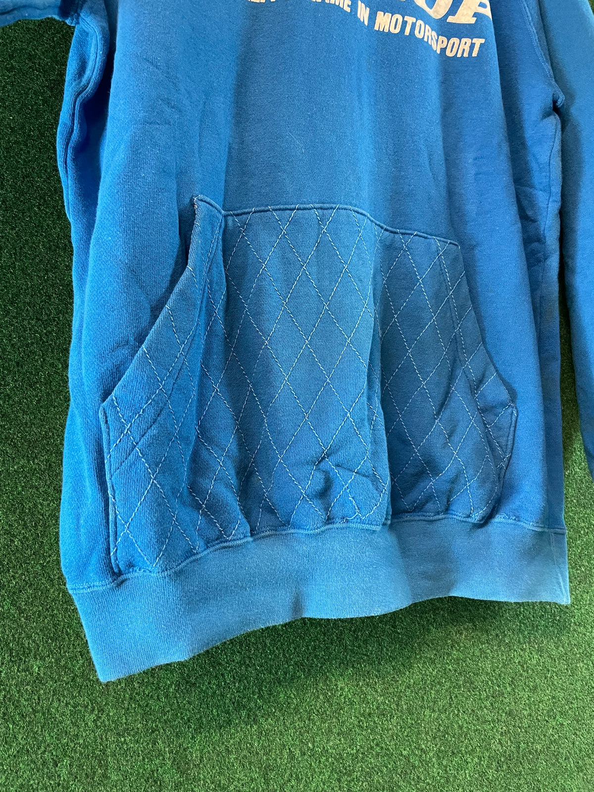 DUNLOP Motorsport - Vintage Blue Front Pocket Sweatshirt