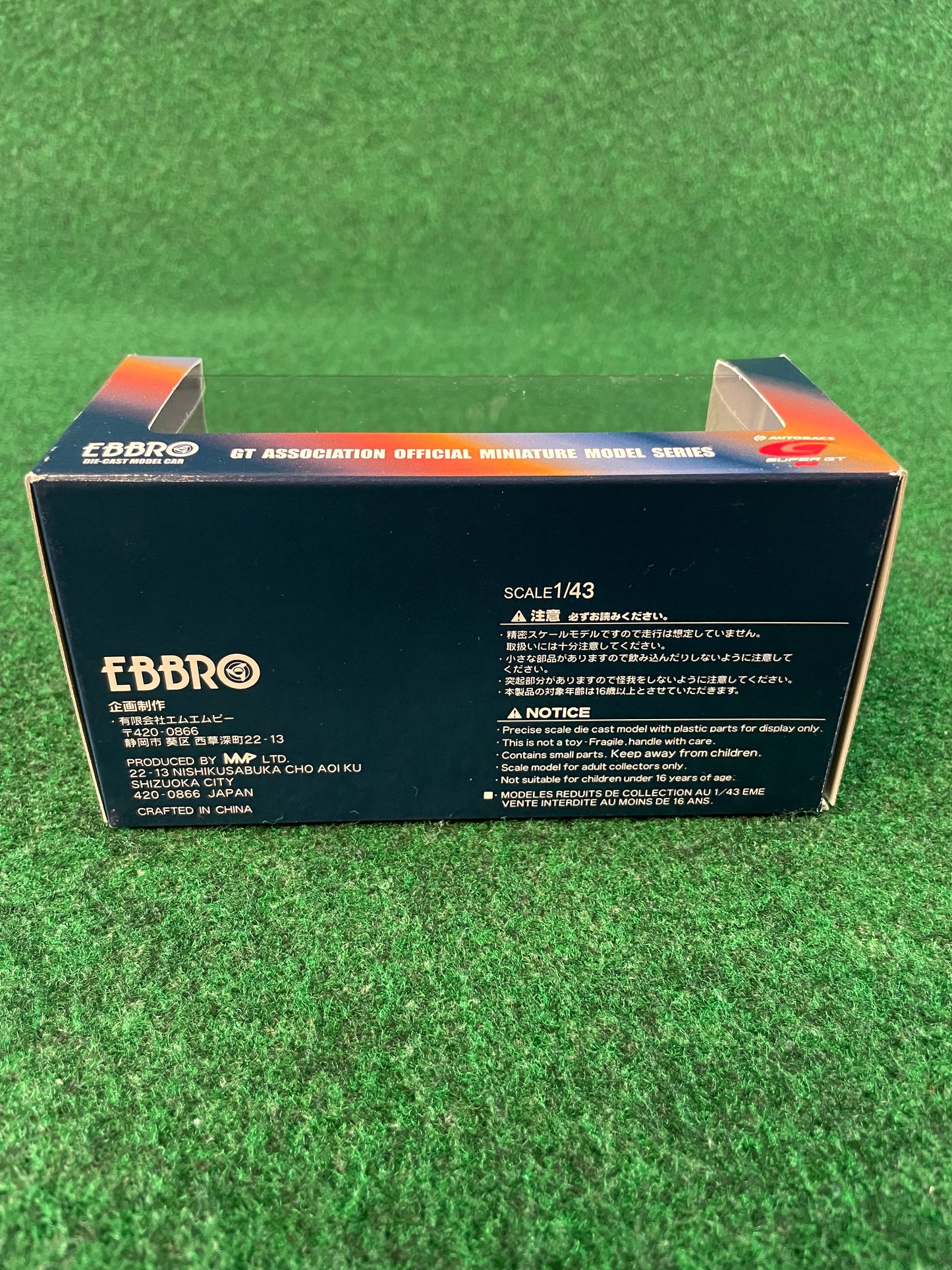 EBBRO - SuperGT 2005 EPSON Honda NSX 1/43 Scale Diecast