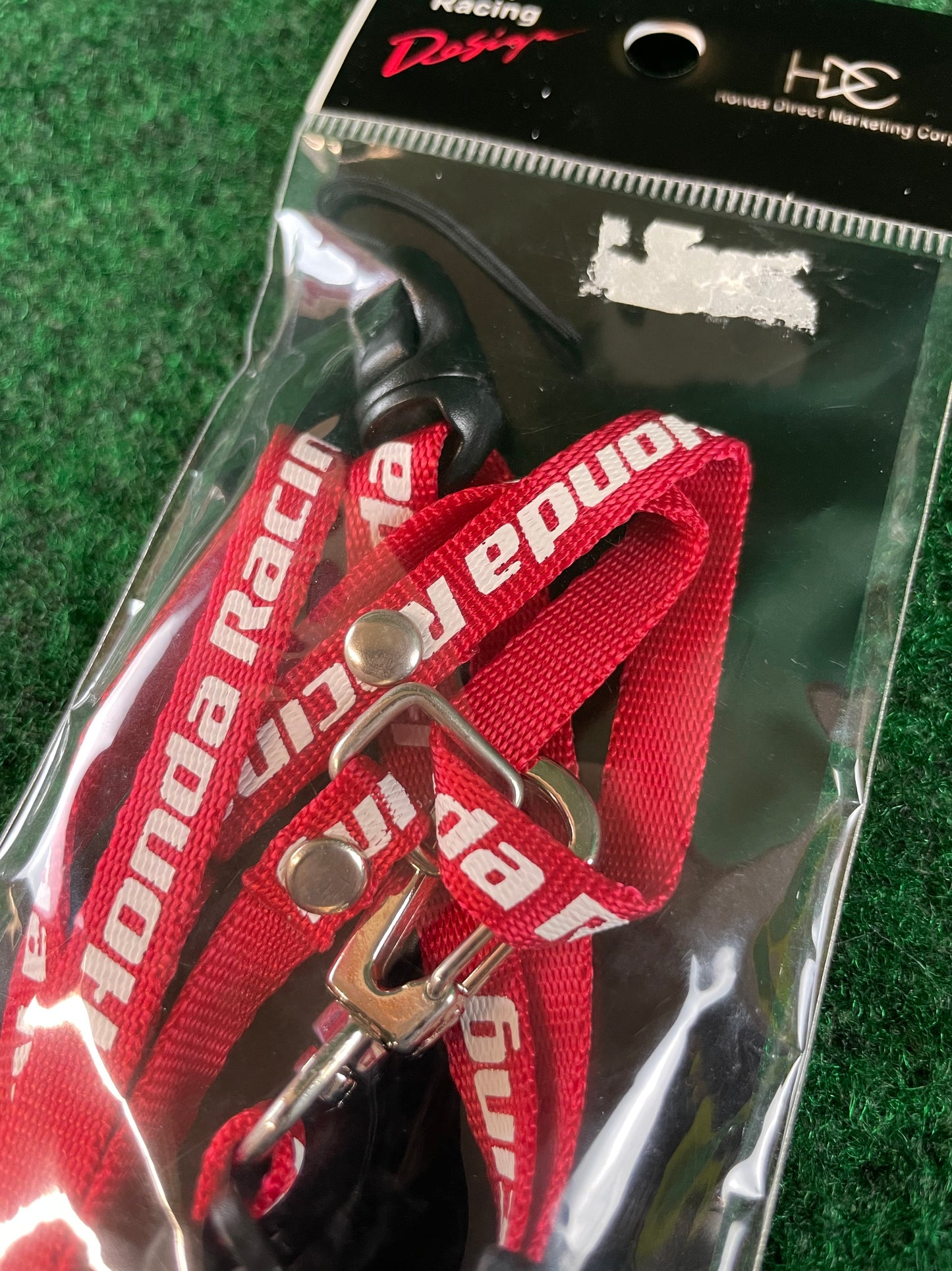 Honda Racing - Red/White Lanyard Keychain Thin Neck Strap