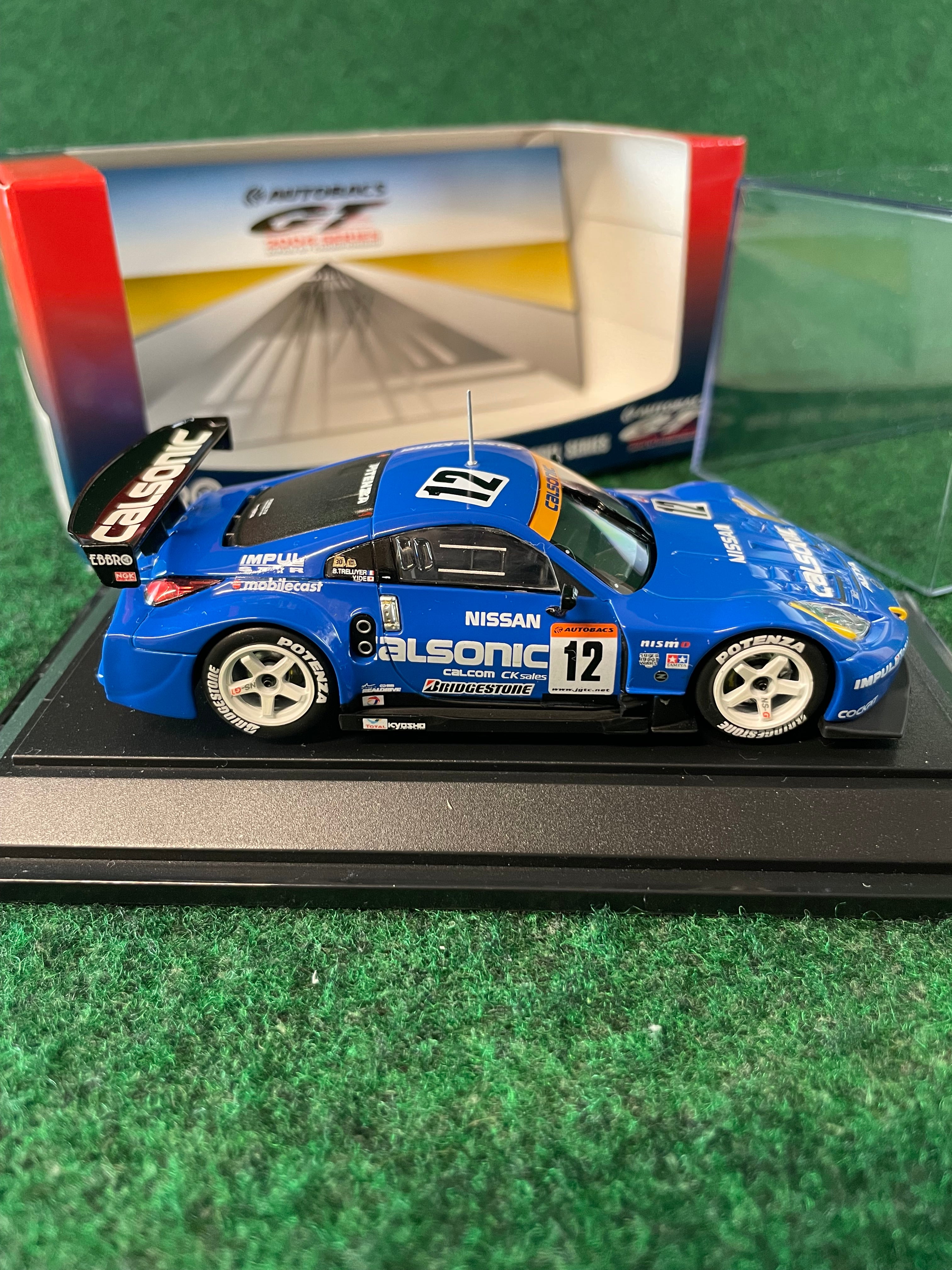 EBBRO 『S54B BLUEBIRD FAIRLADY』3台セット EBBRO JGTC 2004 Calsonic IMPUL Nissan Fairlady Z Late 1/43 Scale