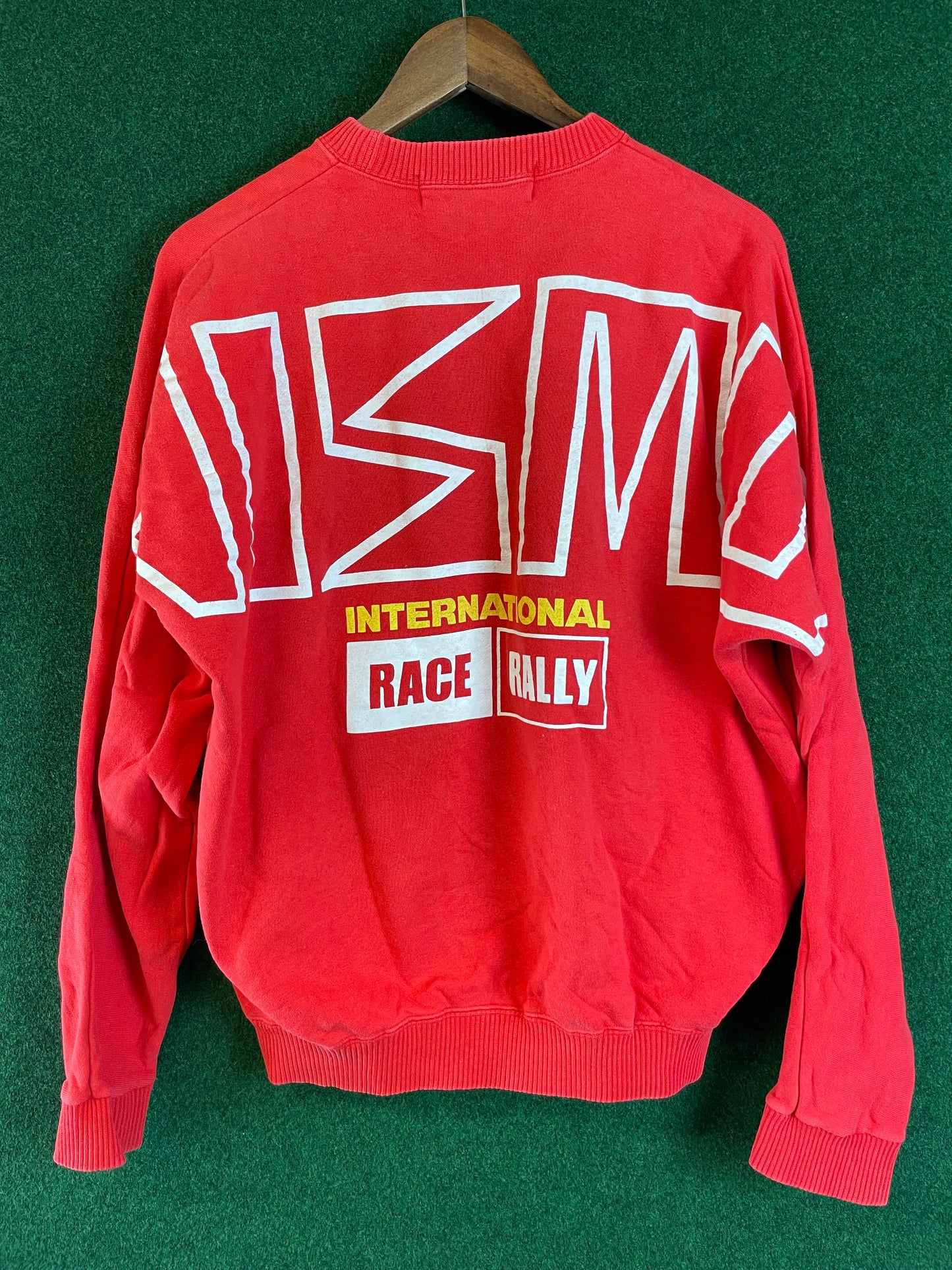 NISMO - Nissan International Race & Rally Team Vintage Red Sweatshirt