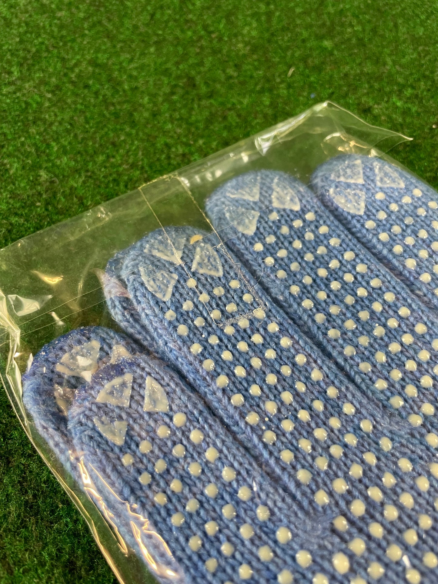 Calsonic Racing Team - Blue & White Vintage Knit Work Gloves Set