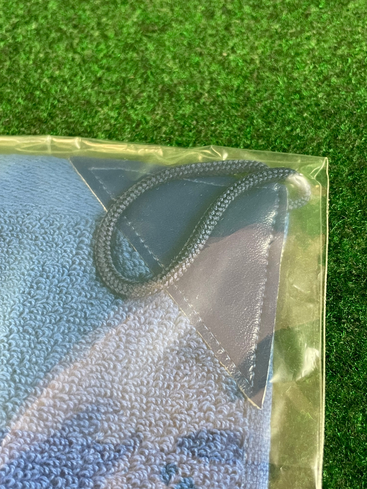 RAYS Official Motor Sports Gear Blue Personal Towel w/ Loop