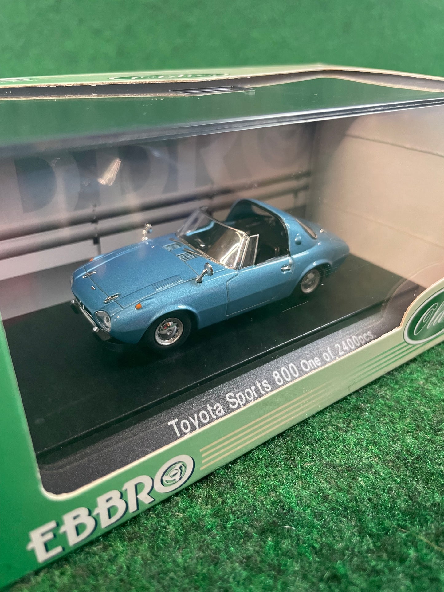 EBBRO - Toyota Sports 800 Lt. Blue 1/43 Scale Diecast