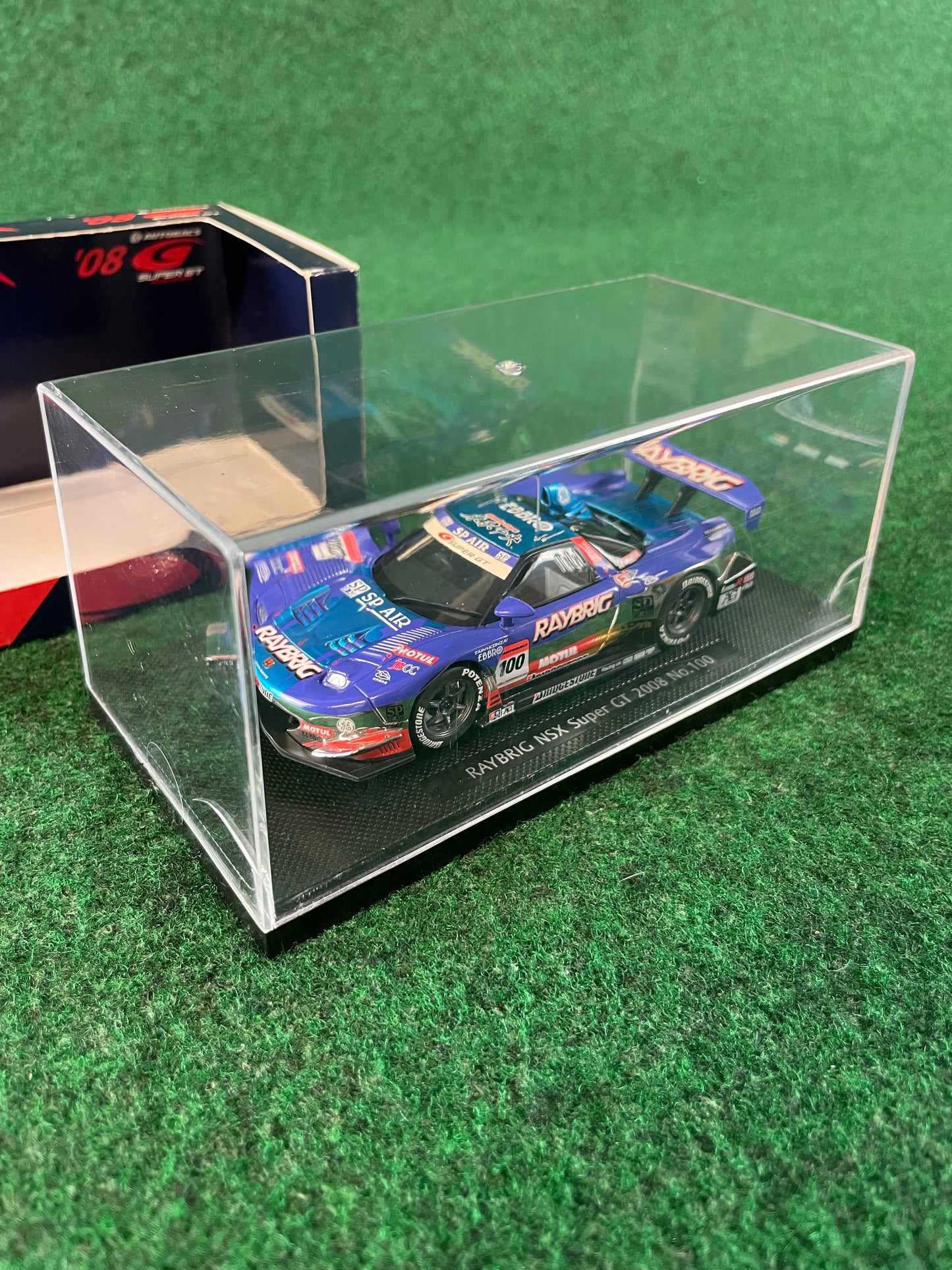 EBBRO - SuperGT 2008 Raybrig Honda NSX GT500 1/43 Scale Diecast