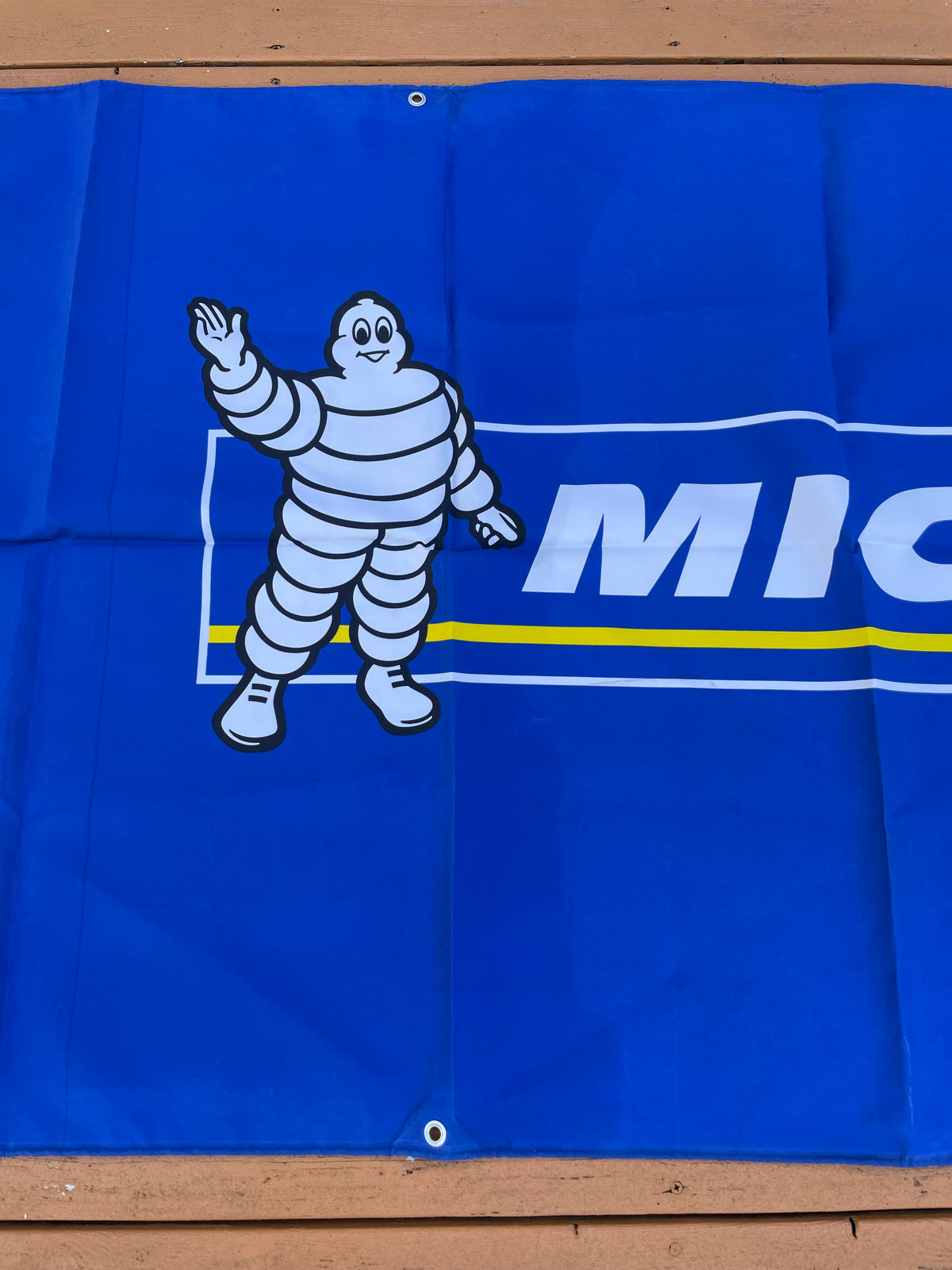 Michelin Tires - Bibendum Japanese Retail Shop Advertising Banner