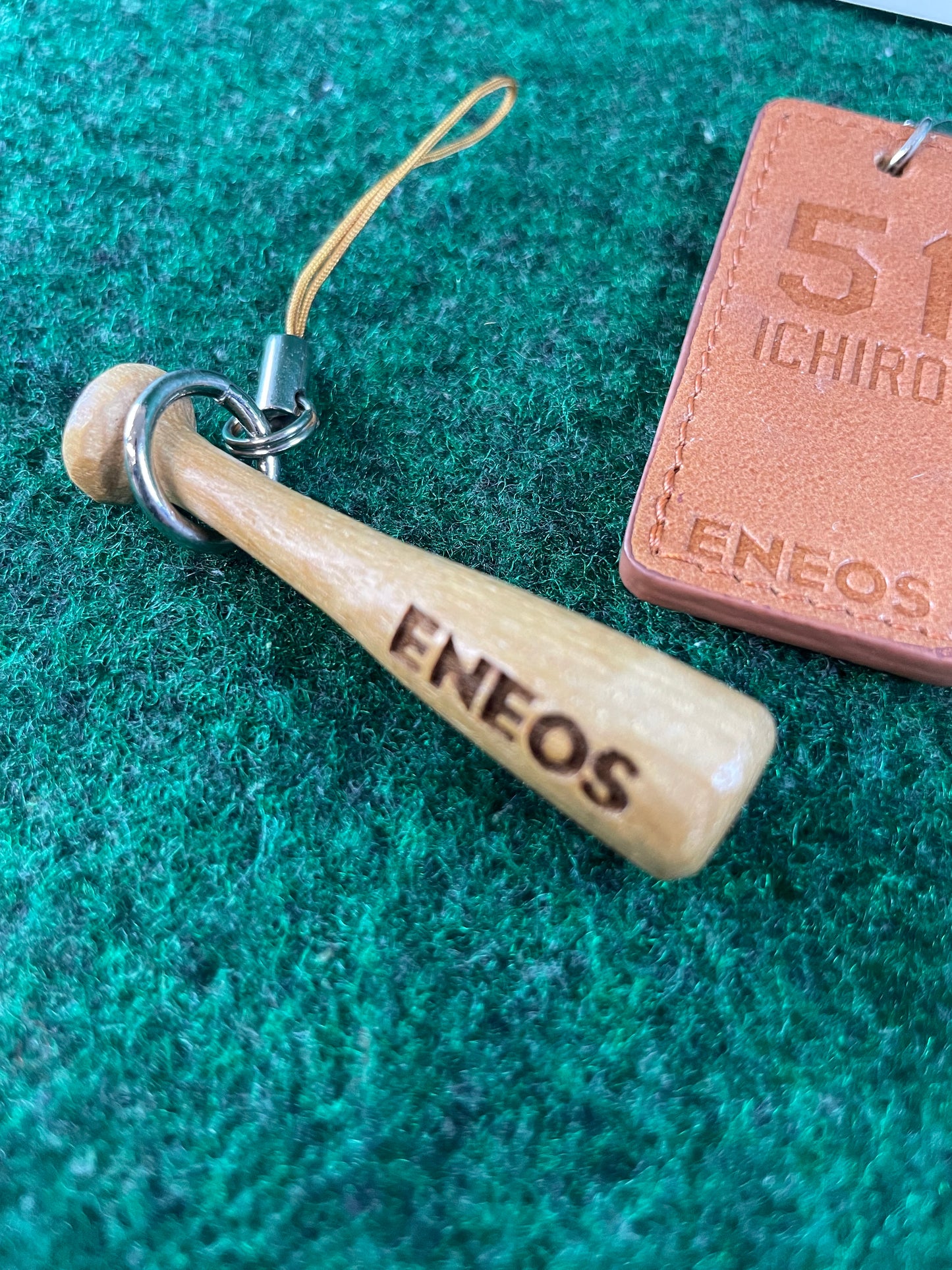 ENEOS - Ichiro Suzuki No. 51 Cellphone Keychain Charm Set