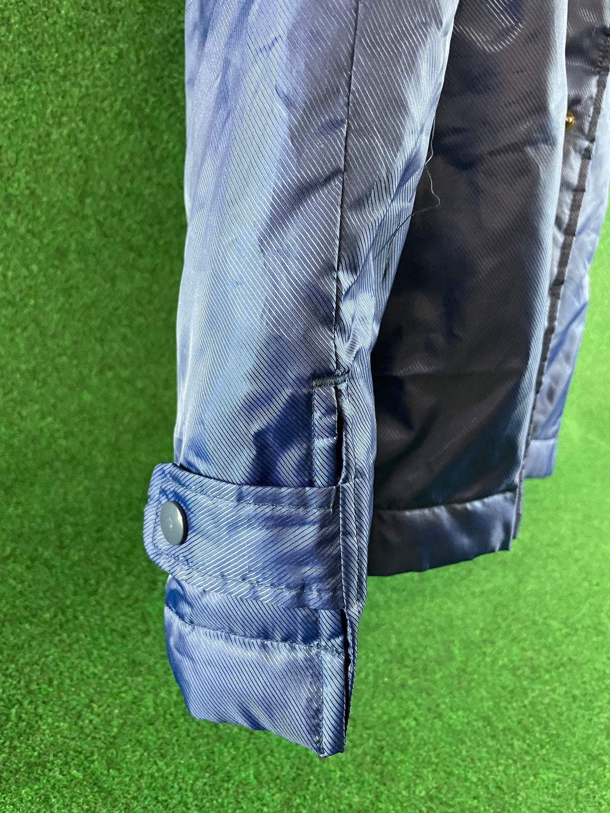 Zippo - Navy Blue & Red Insulated Bench Coat