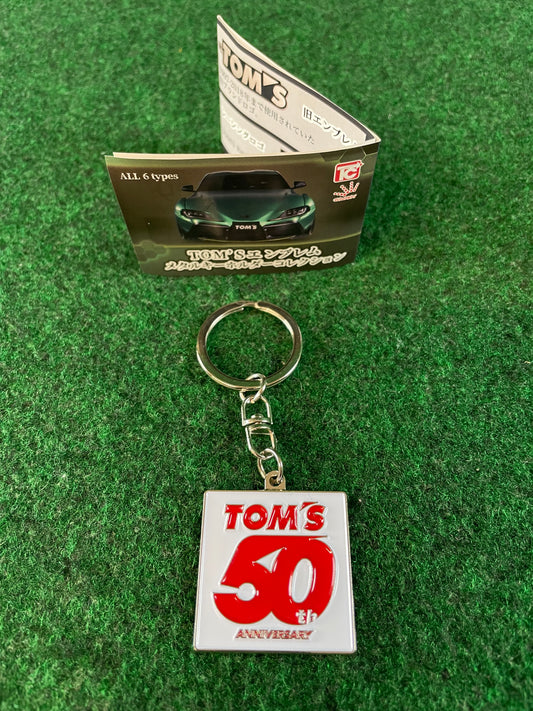 TOM'S Emblem Metal Keychain Collection - 50th Anniversary