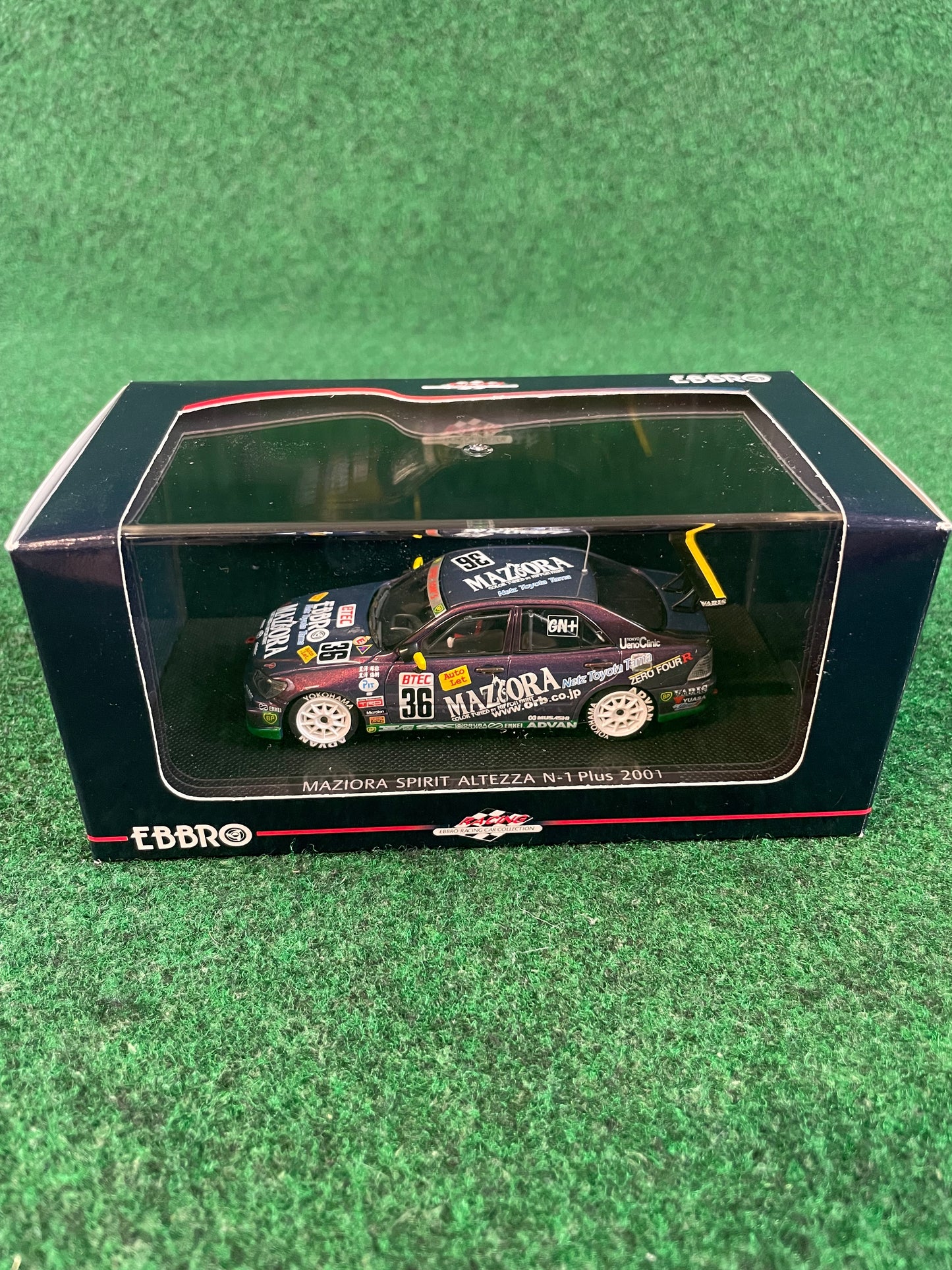 EBBRO Racing Collection - MAZIORA SPIRIT 2001 Toyota Altezza N-1 1/43 Scale Diecast
