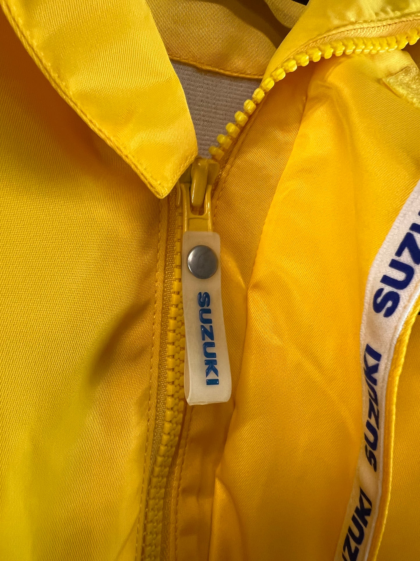 Suzuki Motorsports Racing Yellow Jacket