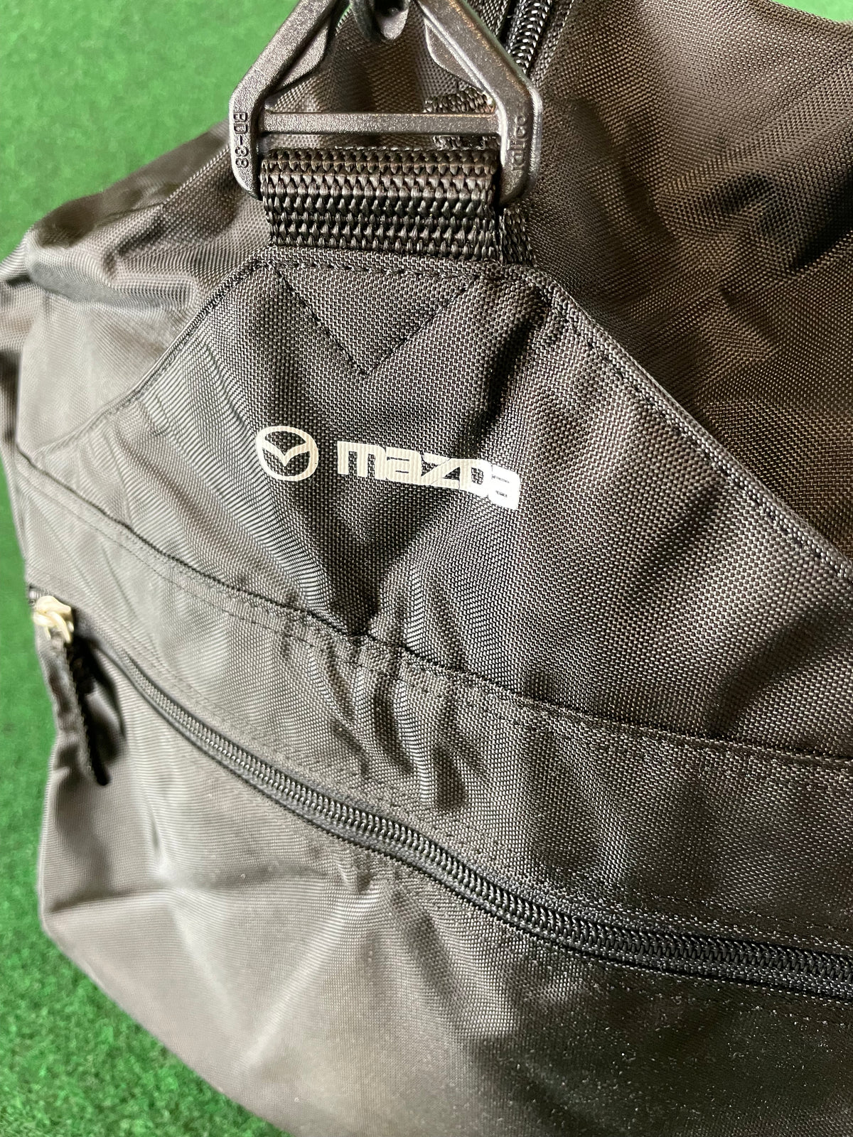 Party Race - Mazda Roadster Large Black Weather resistant Duffle Bag