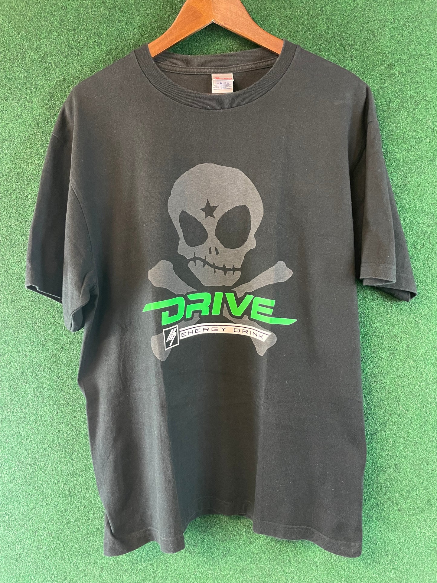 Max Orido x DRIVE Energy Drink x 130R Yokohama Black T-Shirt