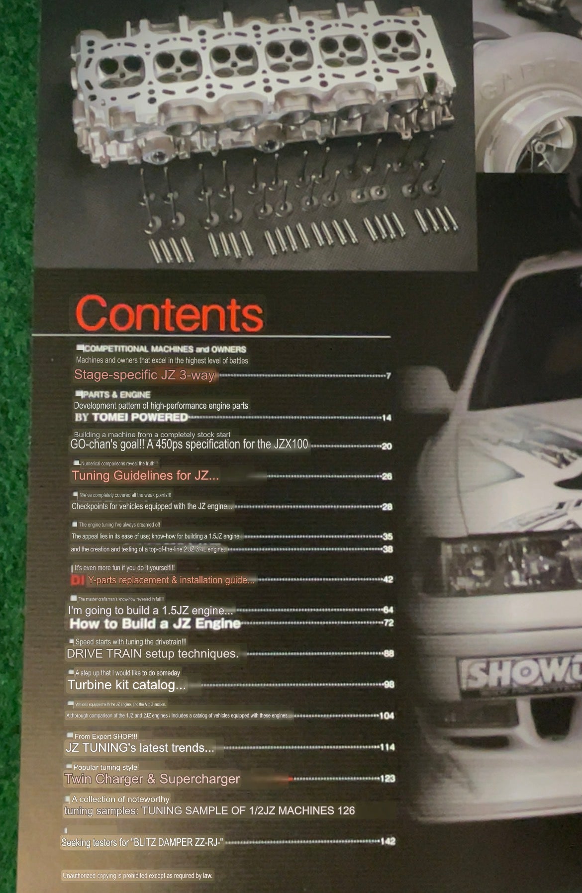 SAN-EI Mook - JZ Engine Technical Handbook Magazine & DVD Set Part 1