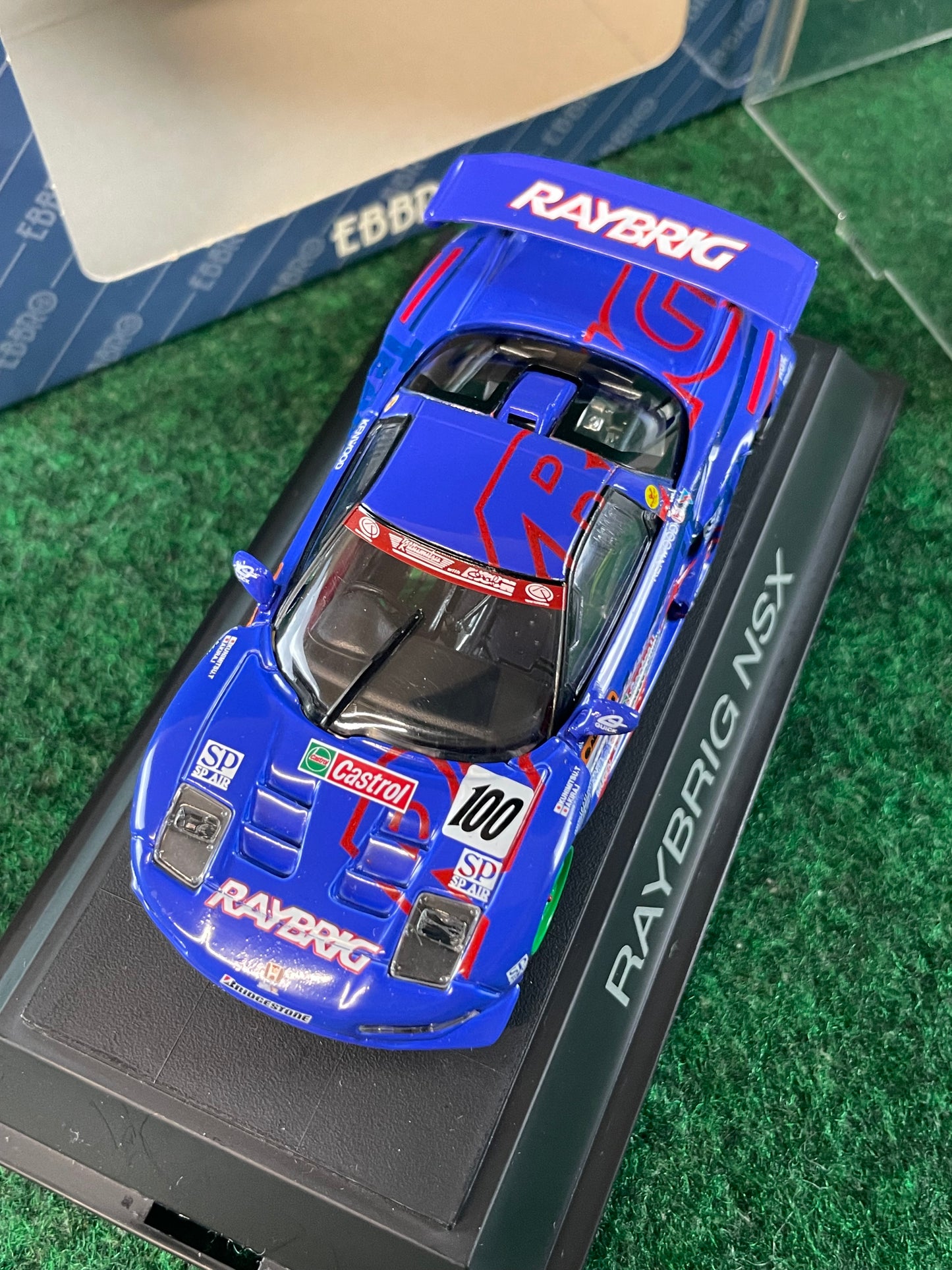 EBBRO - MMP Ltd. JGTC RAYBRIG Honda NSX 1/43 Scale Diecast