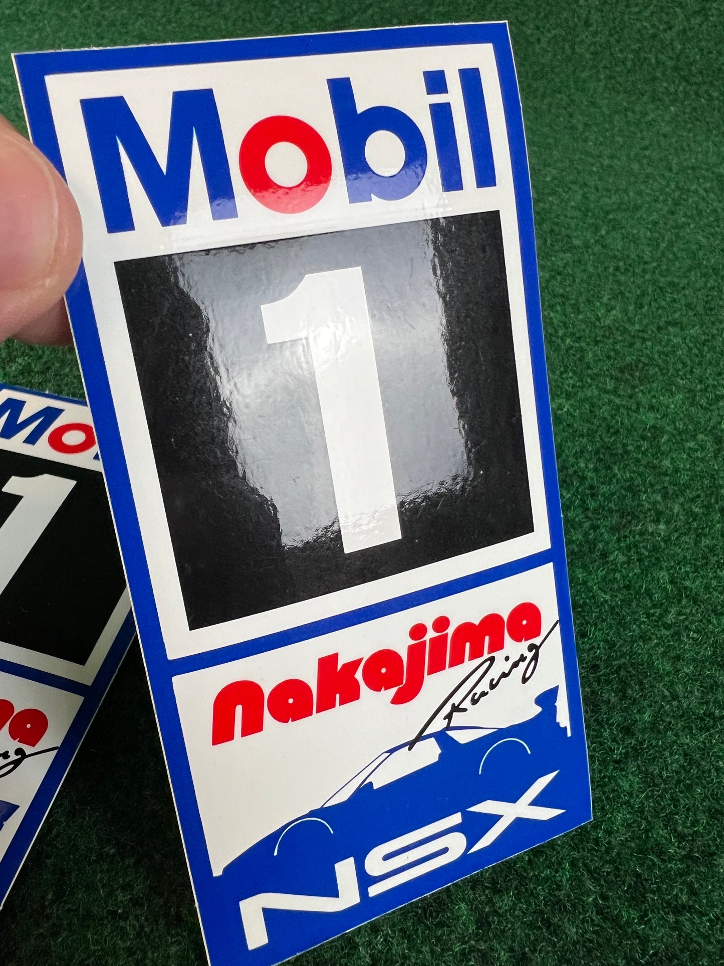Mobil1 Nakajima Racing Honda NSX - JGTC Sticker Set