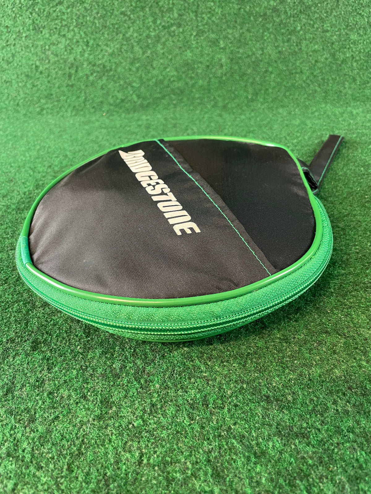BRIDGESTONE - Black & Green Mini Collapsible Duffle Bag