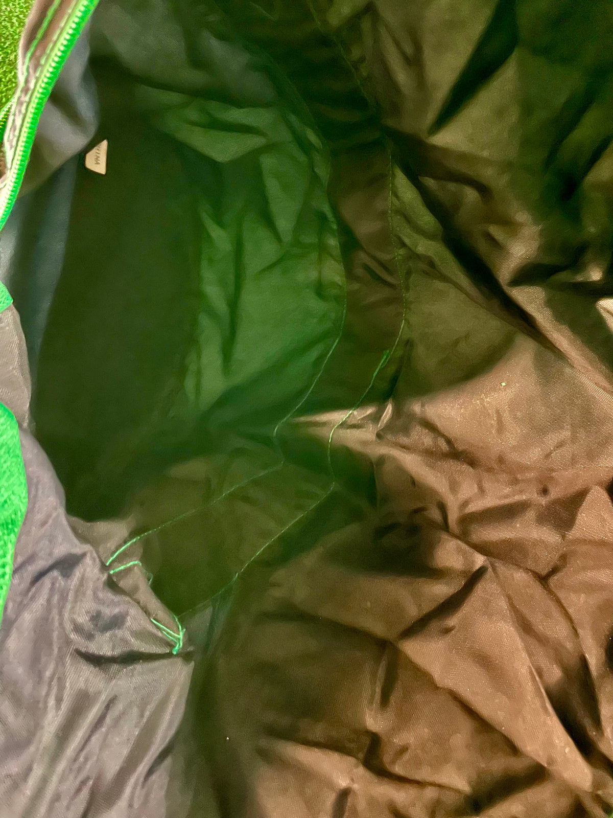 BRIDGESTONE - Black & Green Mini Collapsible Duffle Bag