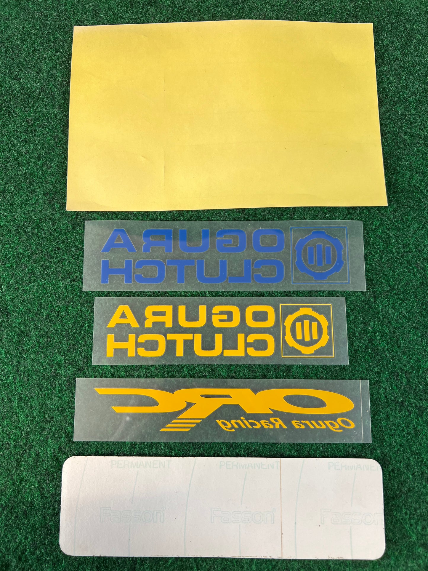 TRUST, MOMO & Ogura Racing Clutch Sticker Set