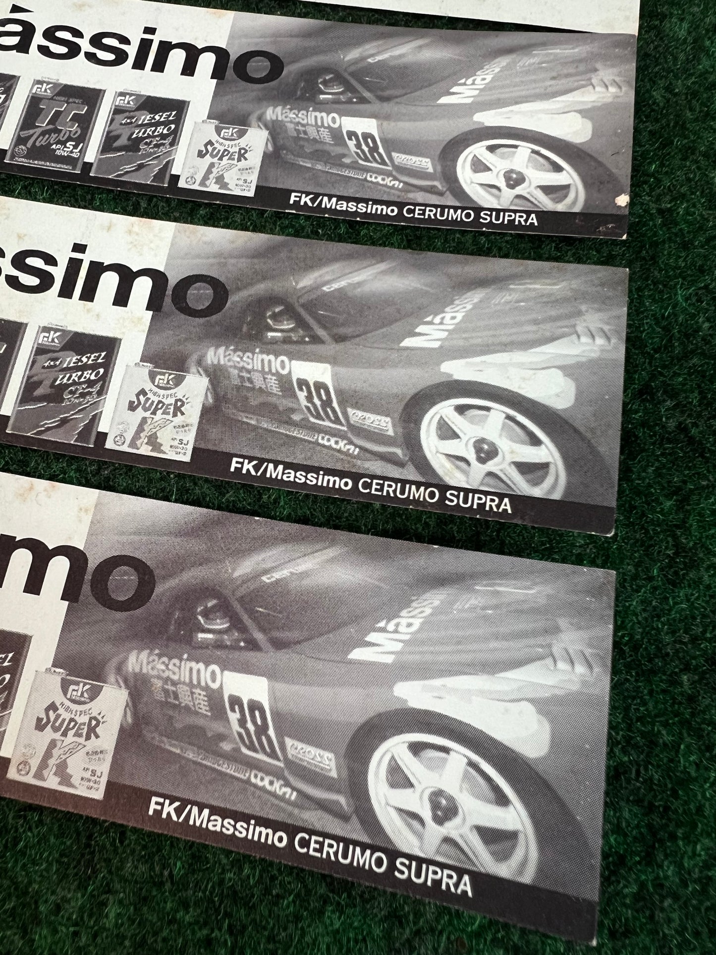 Fk Massimo - JGTC Toyota Supra Sticker Set