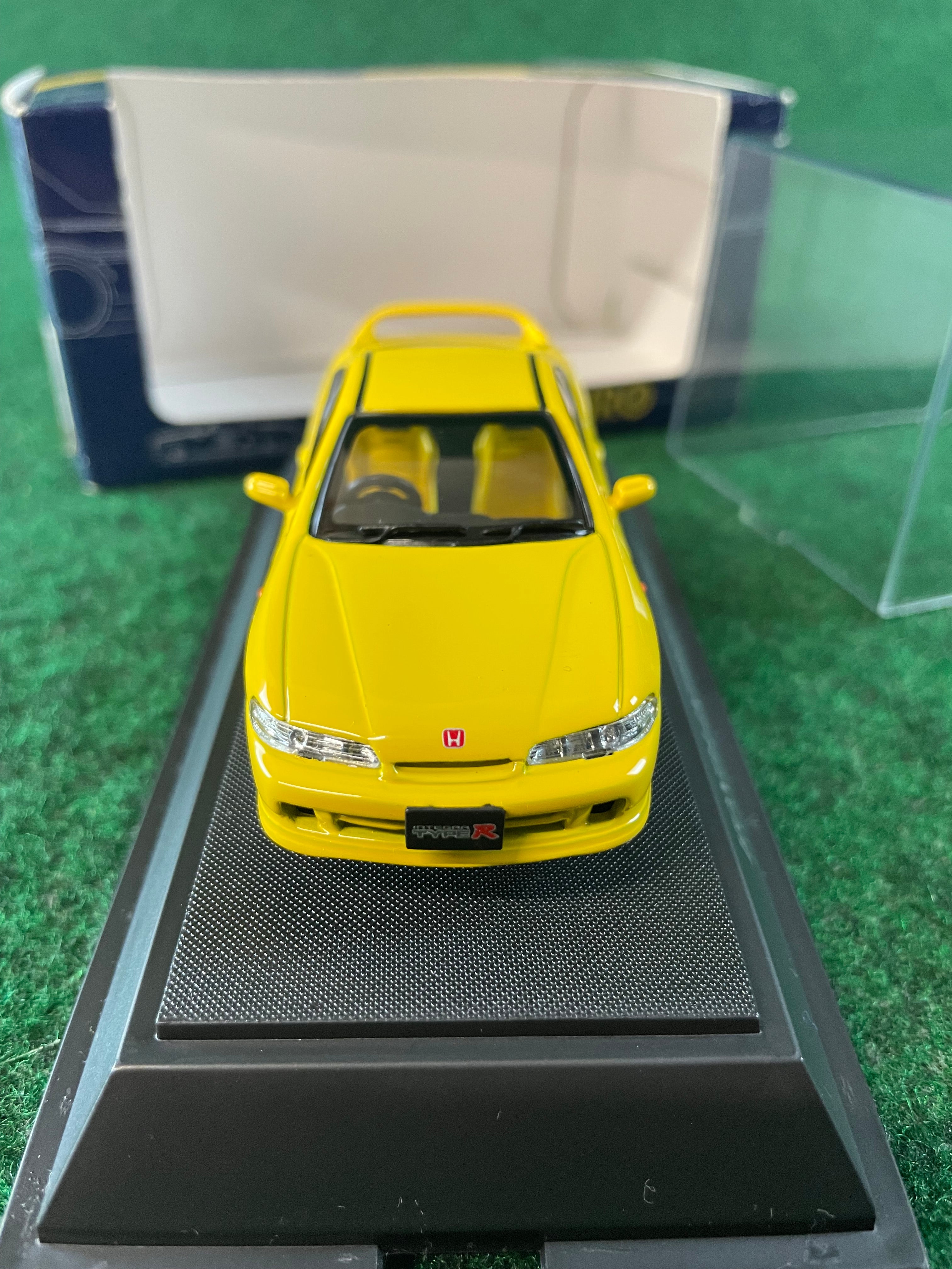 EBBRO Trendies Honda Integra Type R DC2 (Yellow) 1/43 Scale