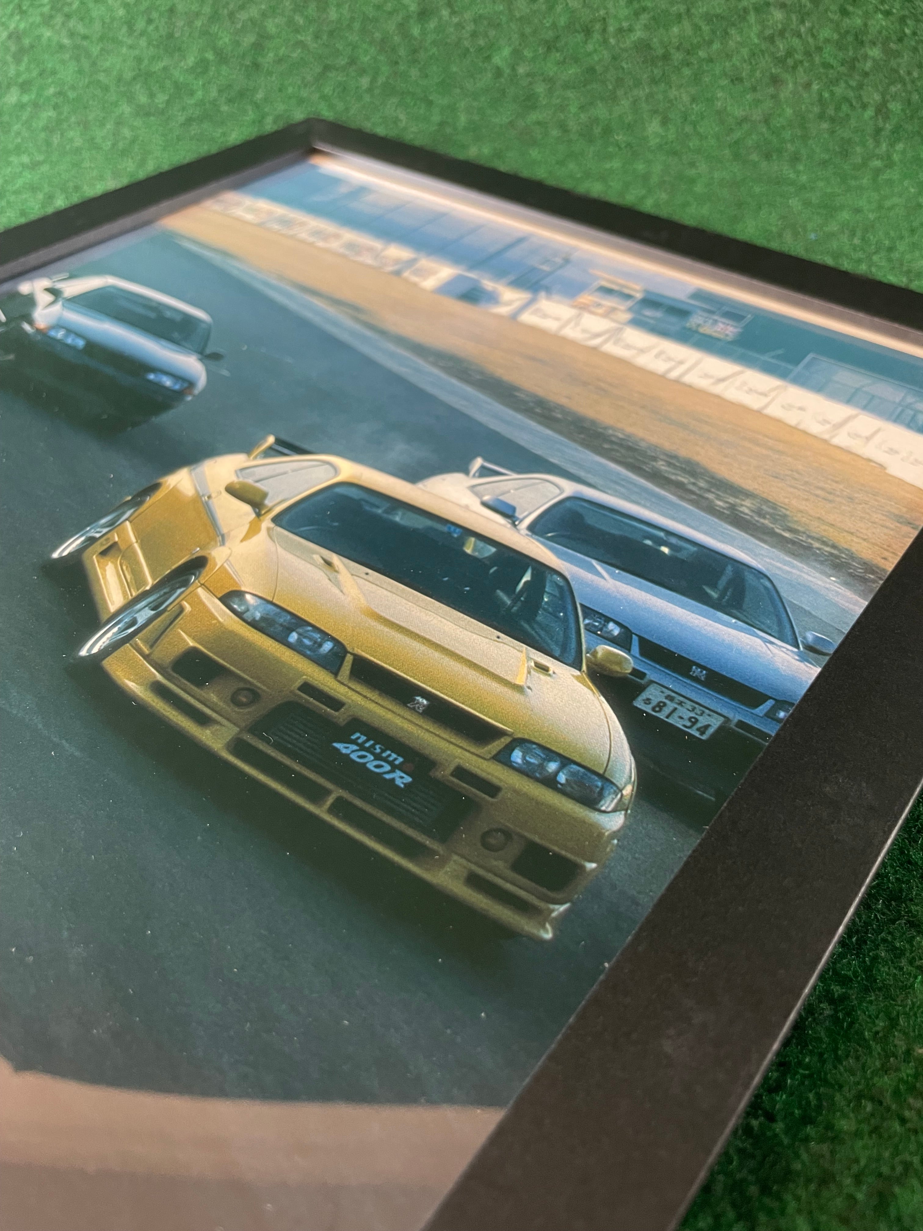 Nissan Skyline R33 R32 & R34 Framed Feature Pages Picture Set