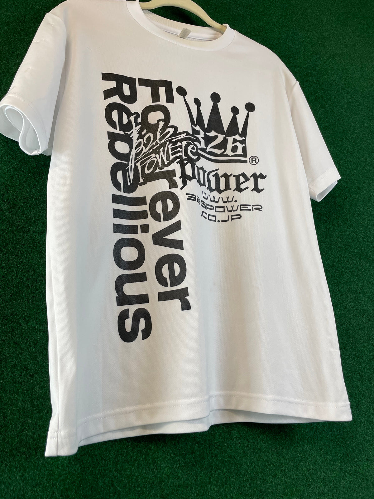 326POWER - Forever Rebellious White T-shirt