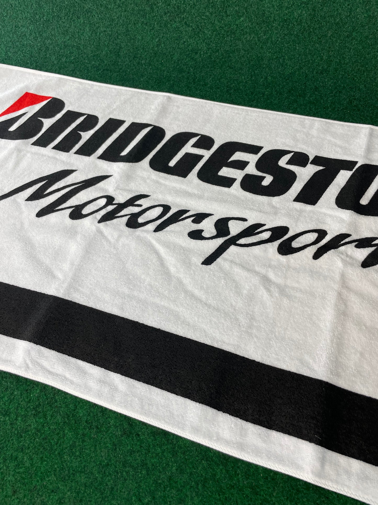 BRIDGESTONE Motorsport - Vintage Large White Towel