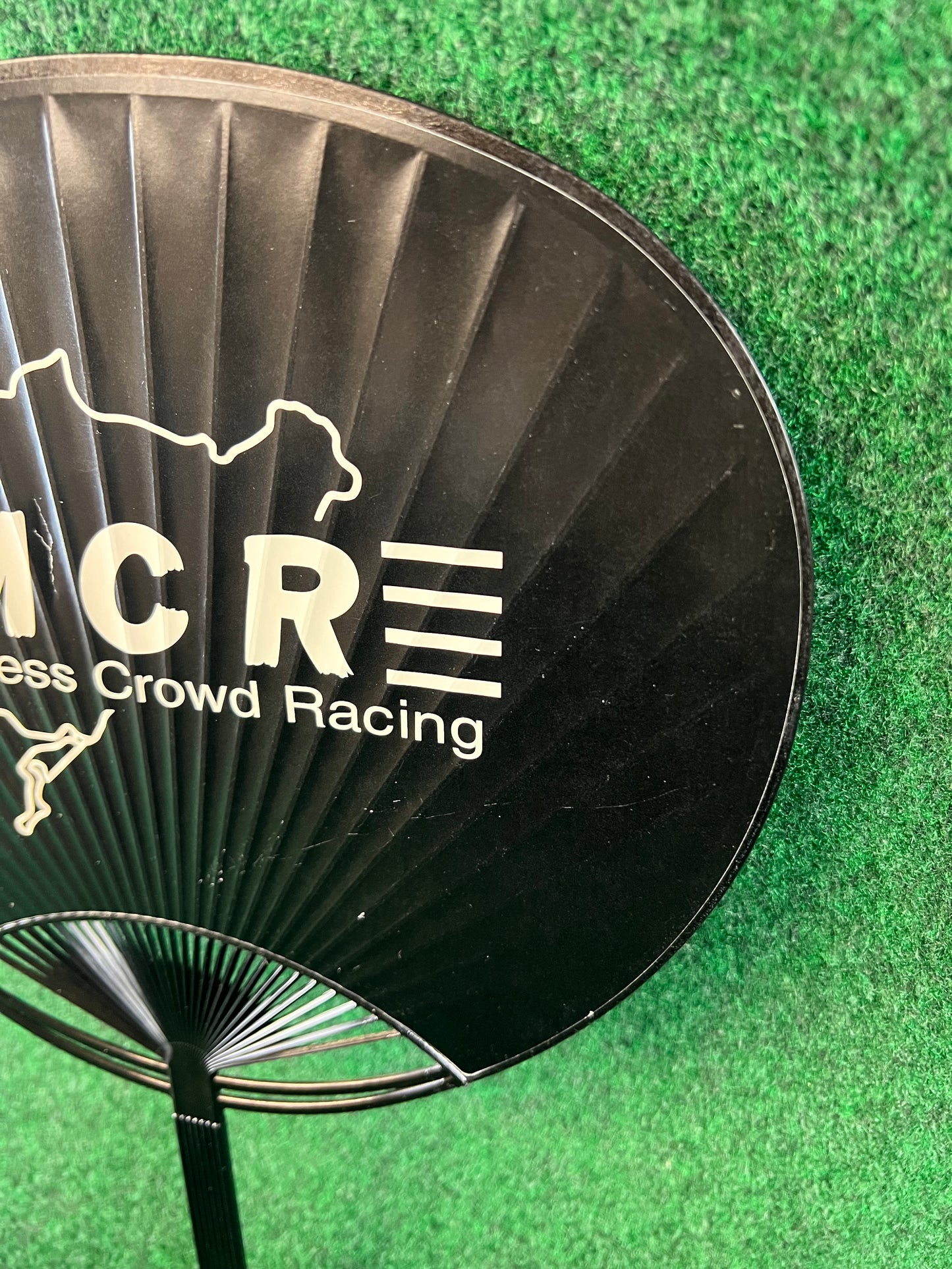 MCR - Matchless Crowd Racing Event Raceday Promotional Hand Fan