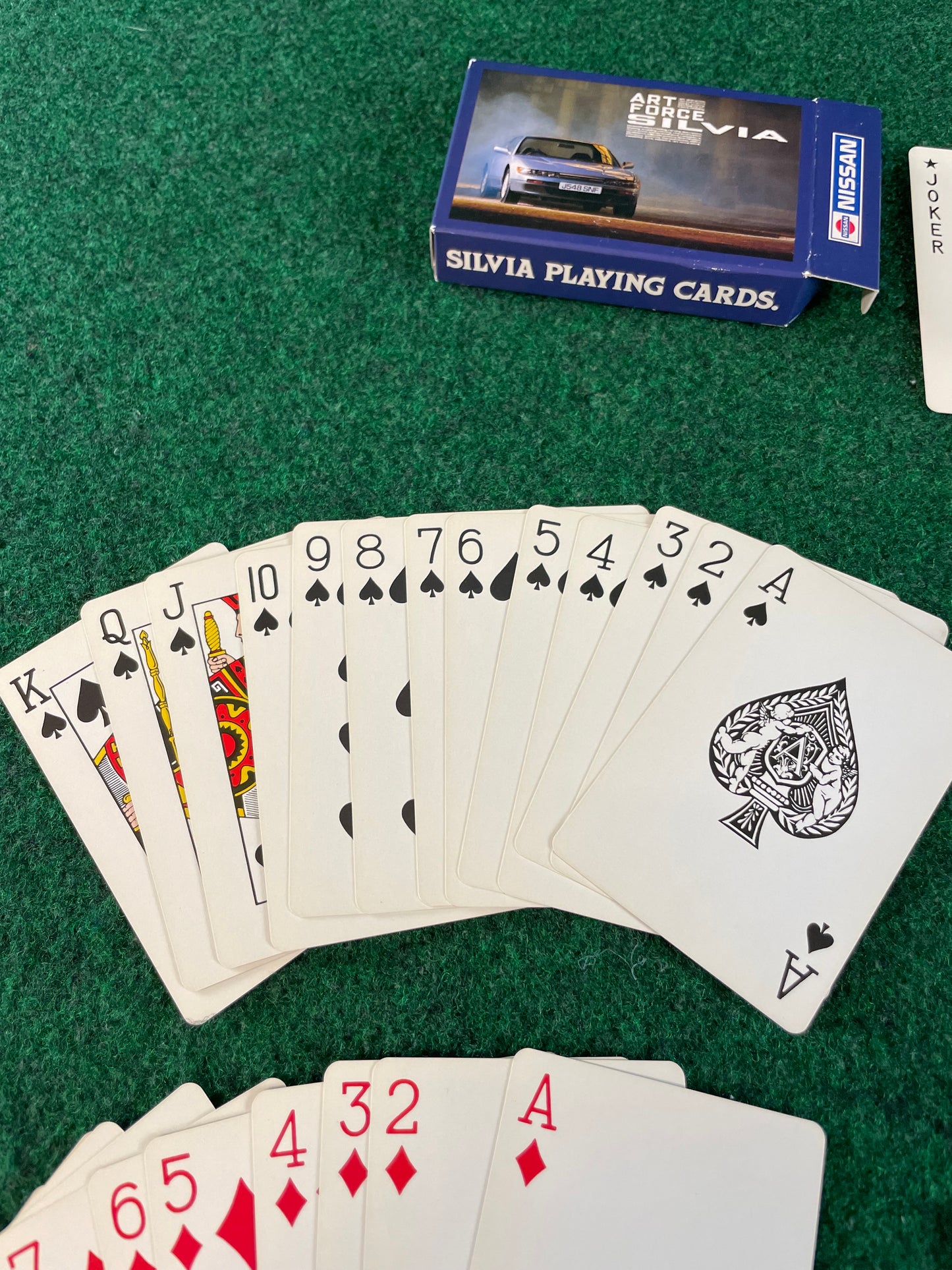 Nissan - ART FORCE SILVIA Playing Cards (4)