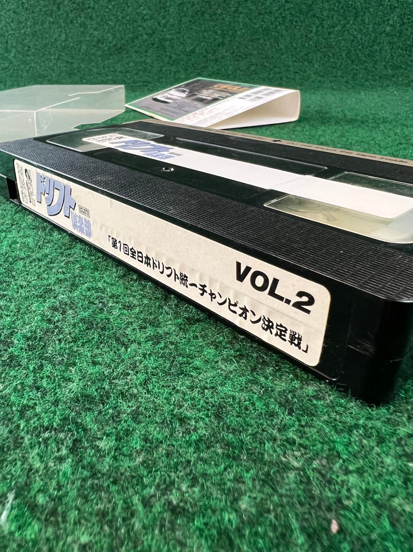Drift Club - Video Option VHS Tape - Vol. 2 Tape in Vol. 5 Case