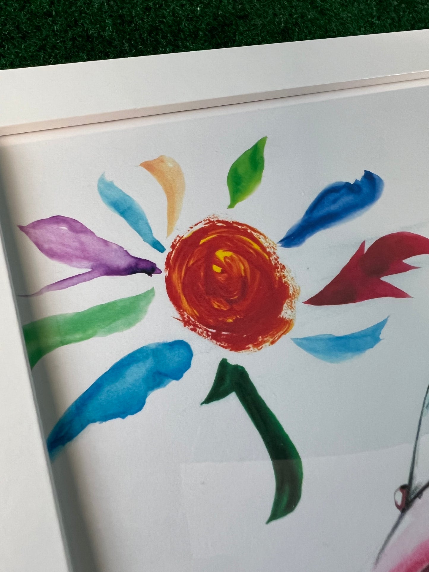 Nissan Skyline R32 GT-R Mount Fuji Framed Car Art