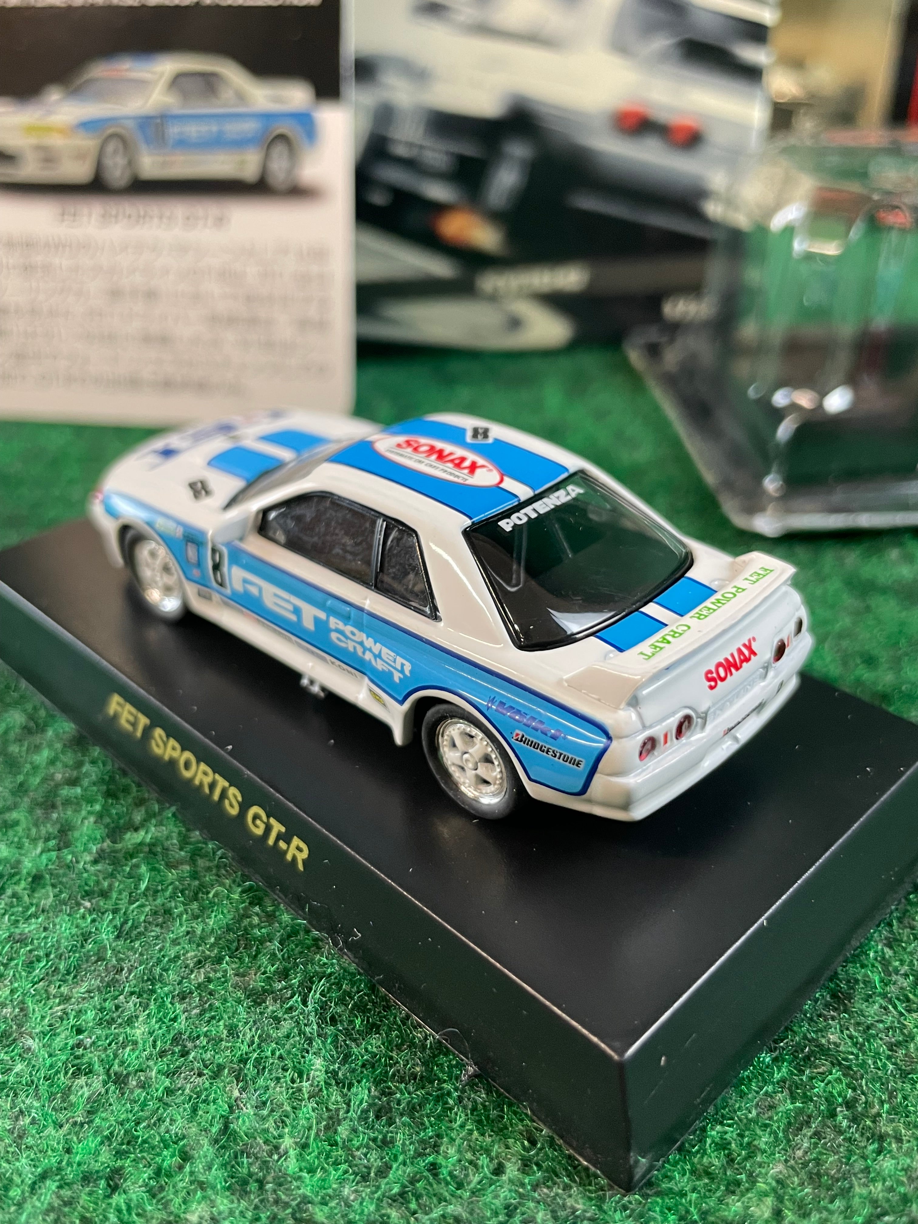 Nissan Skyline R32 GT-R (KYOSHO, SEGA & RealX) Model & Diecast Car